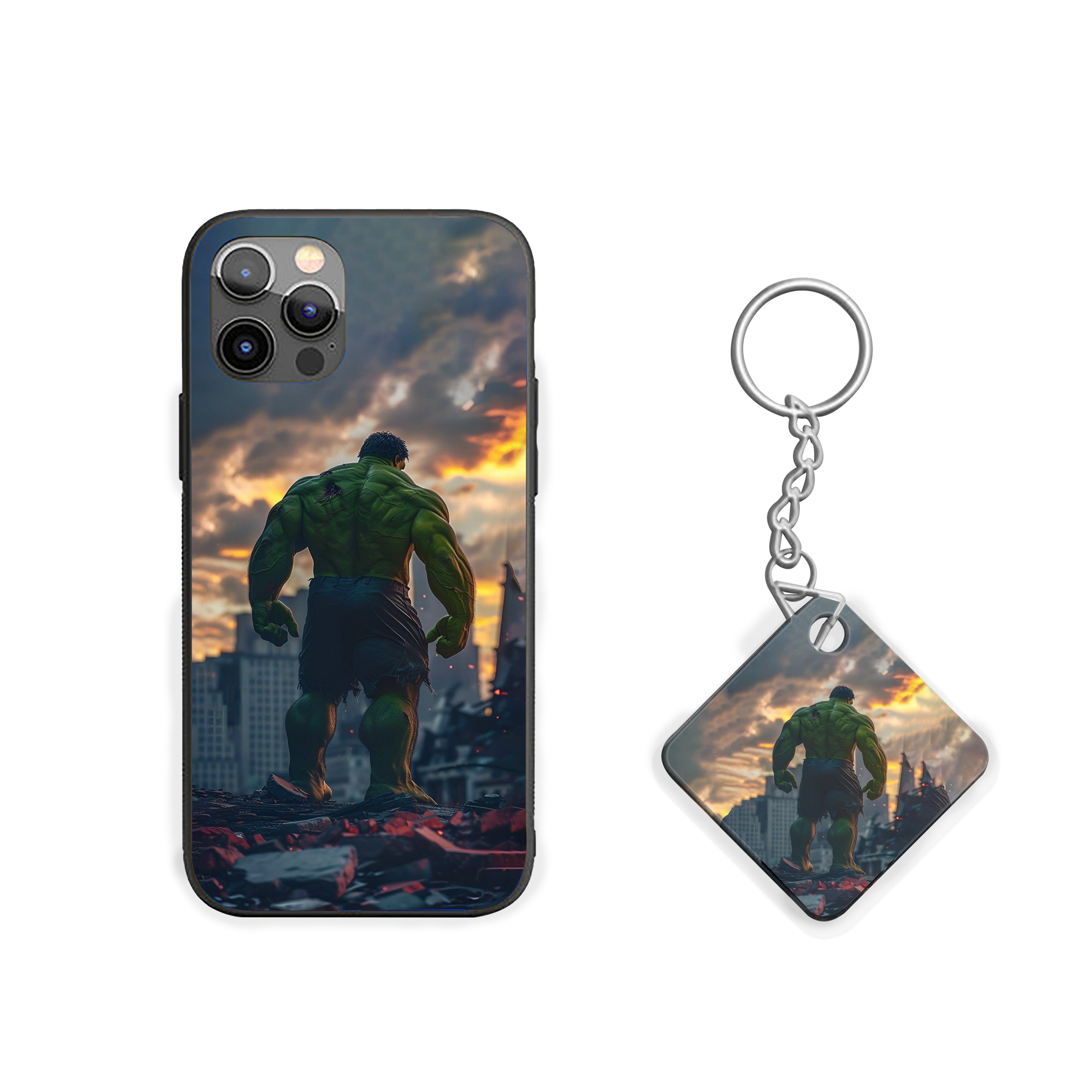 Hulk Breakthrough Silicone Armored Phone Case