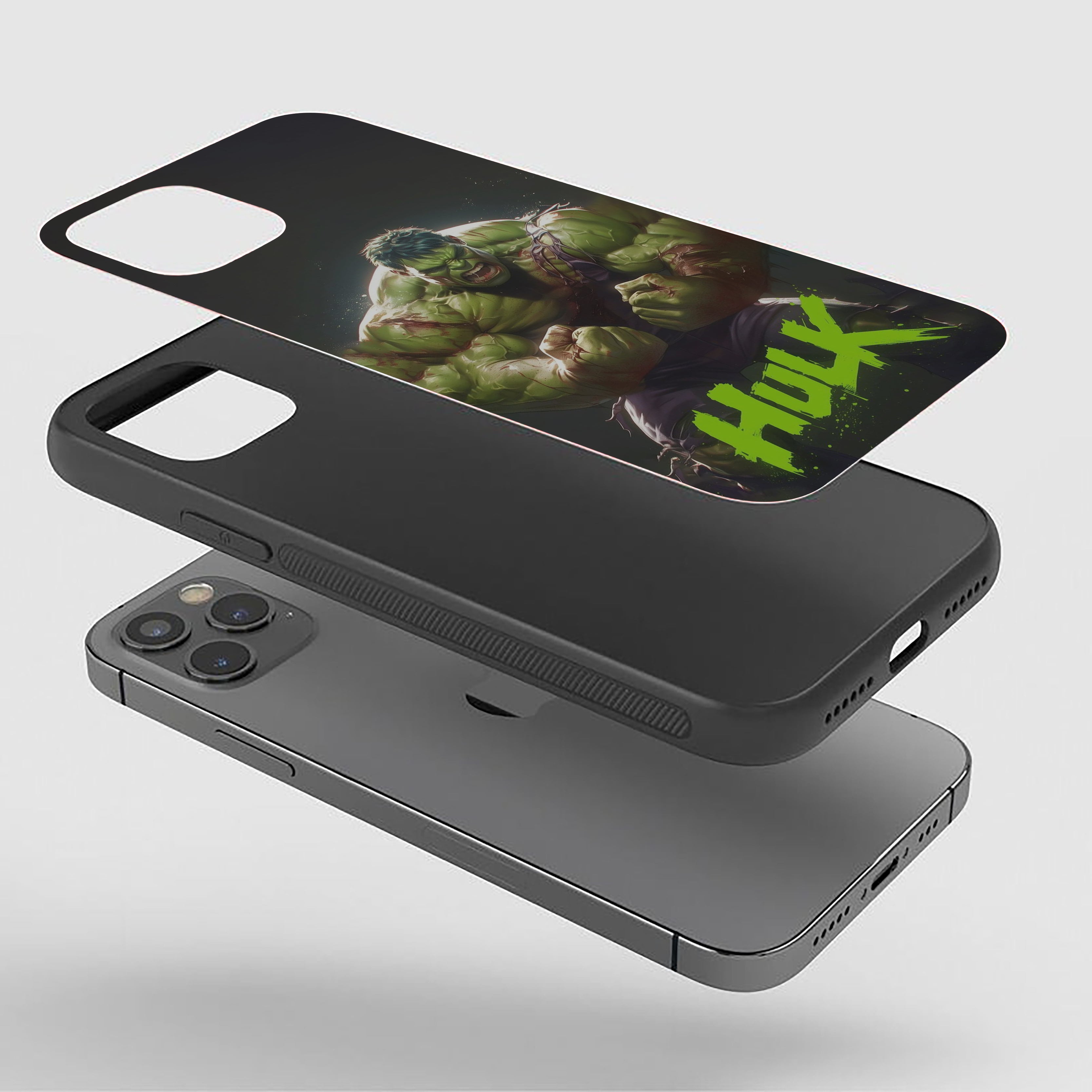 The Still Before Smash Hulk Silicone Armored Phone Case