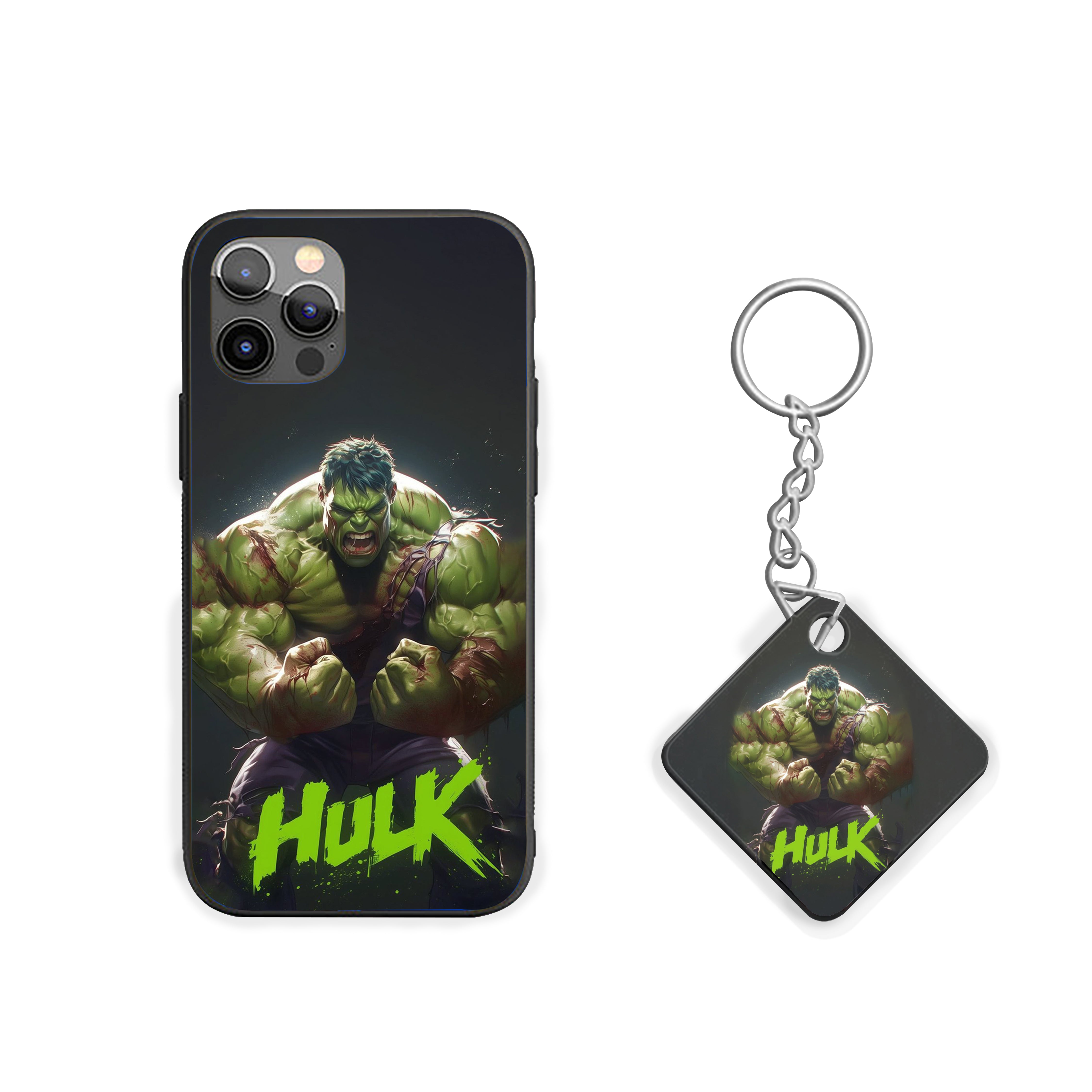 The Still Before Smash Hulk Silicone Armored Phone Case