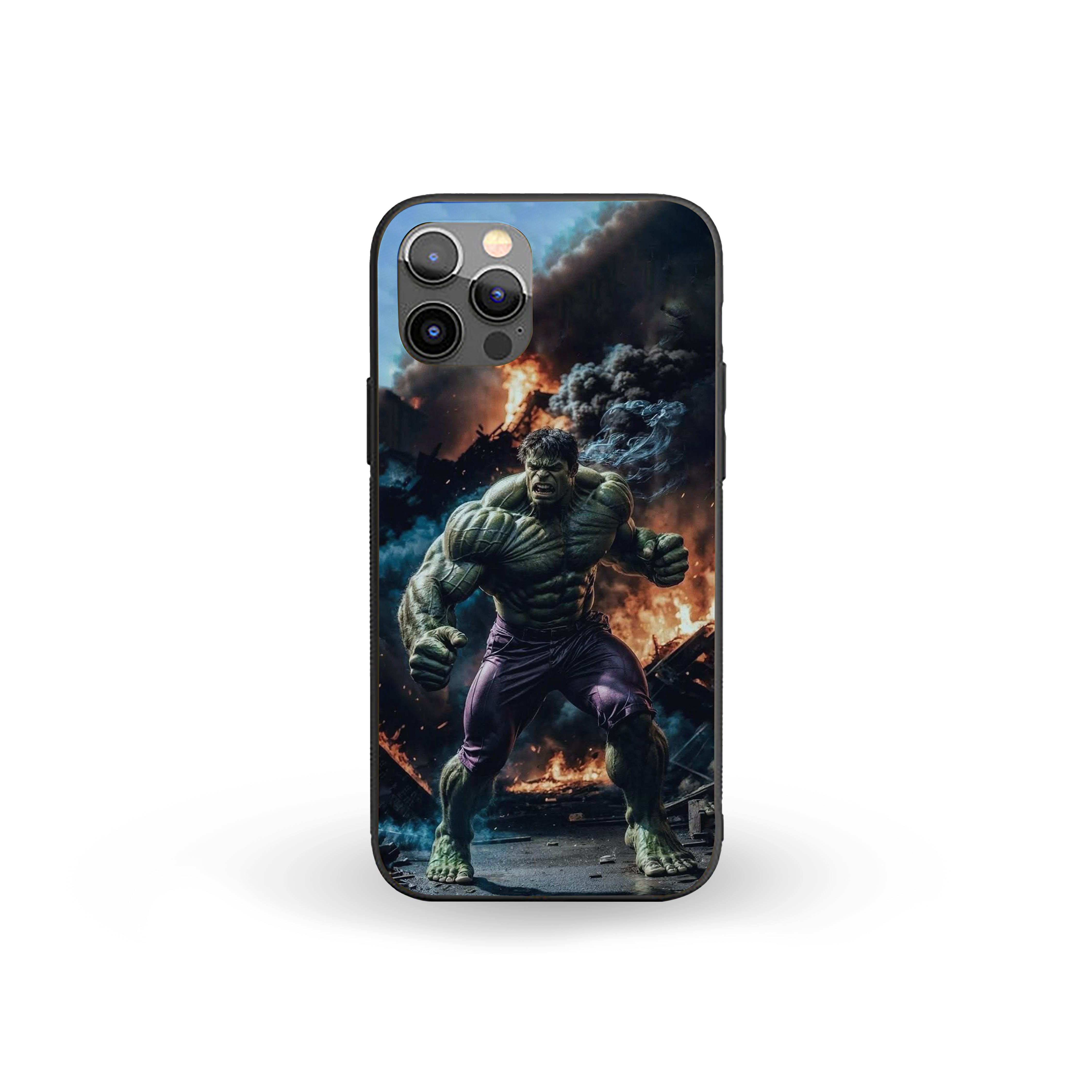 Emerald Focus Hulk Silicone Armored Phone Case