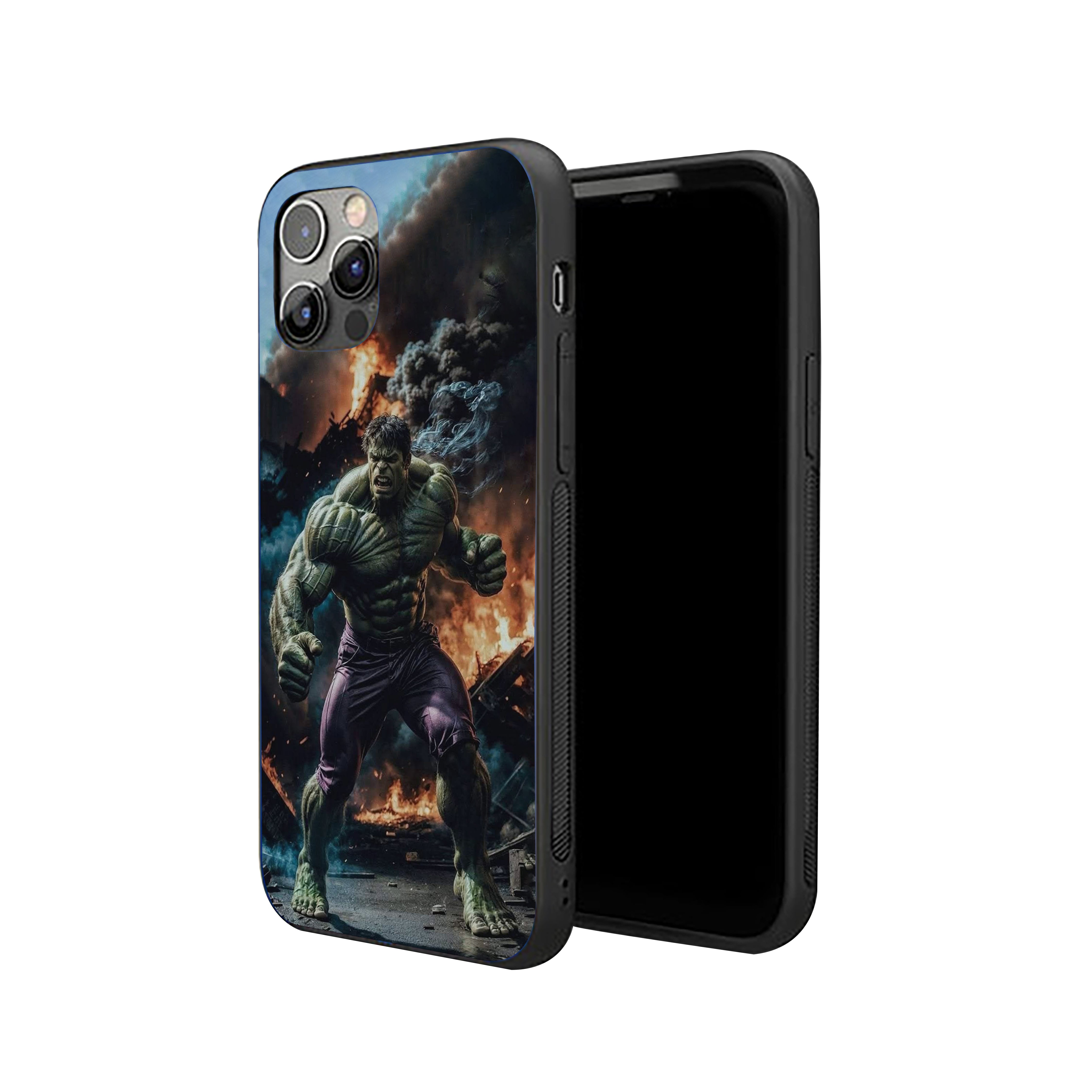 Emerald Focus Hulk Silicone Armored Phone Case