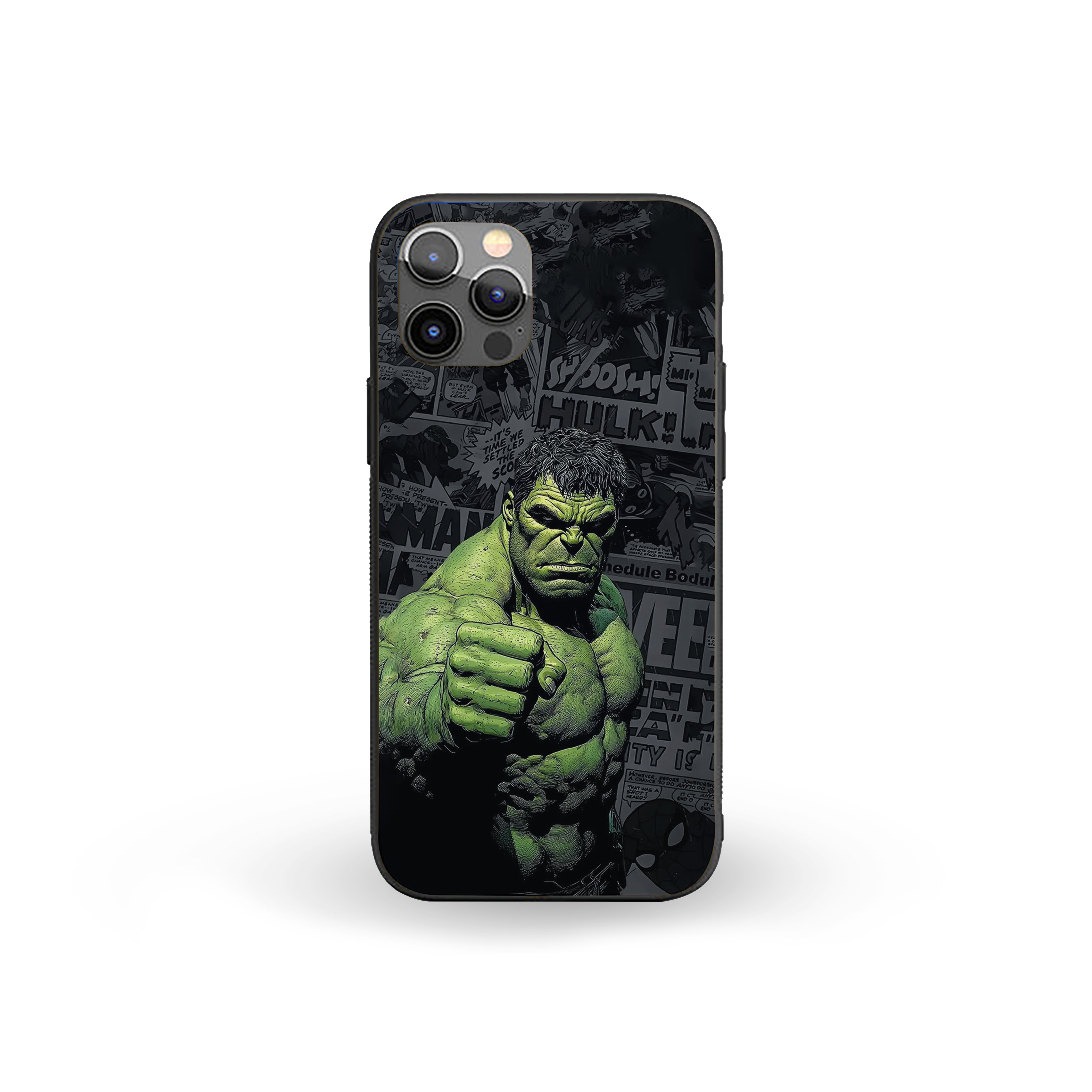 Hulk Gamma Calm Silicone Armored Phone Case