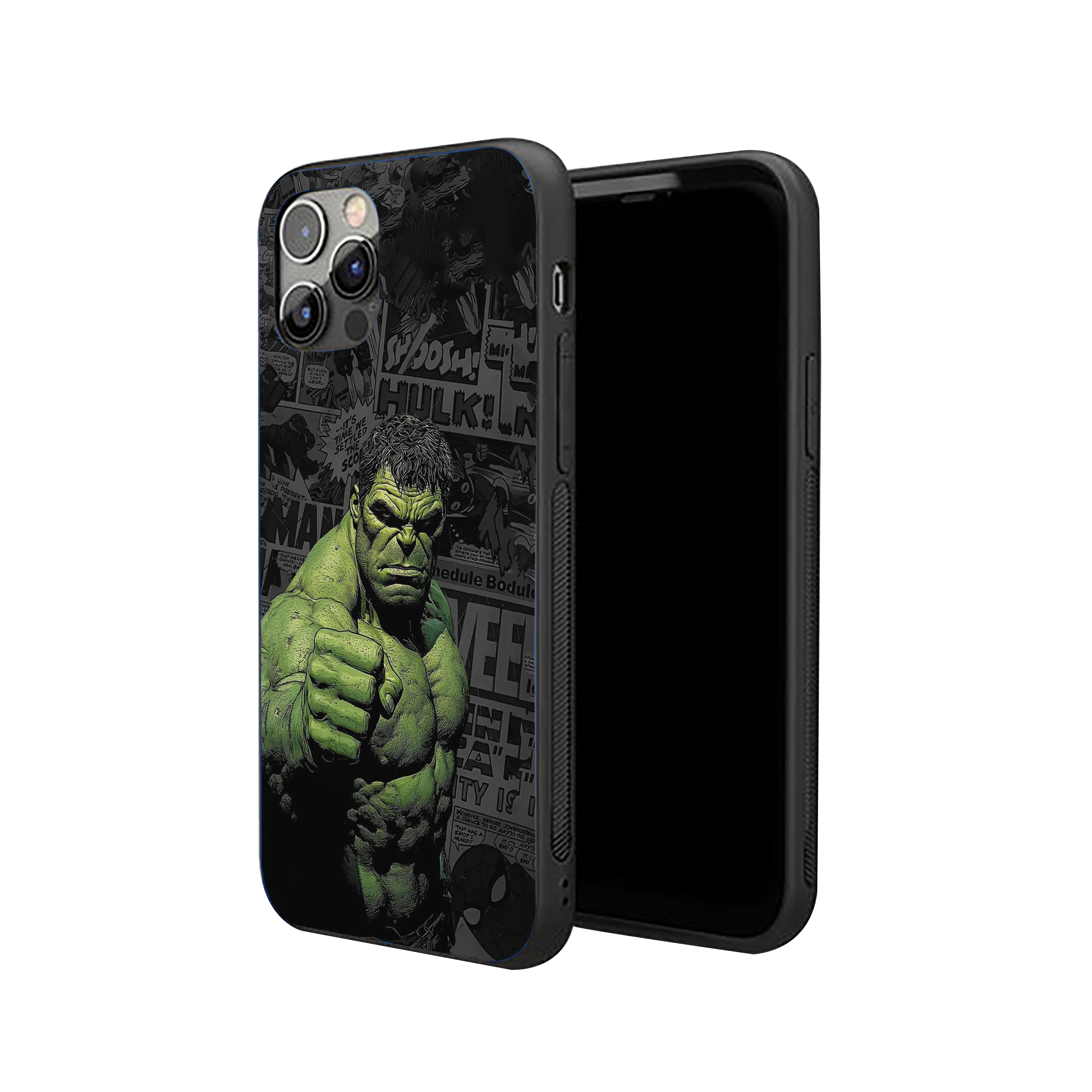 Hulk Gamma Calm Silicone Armored Phone Case