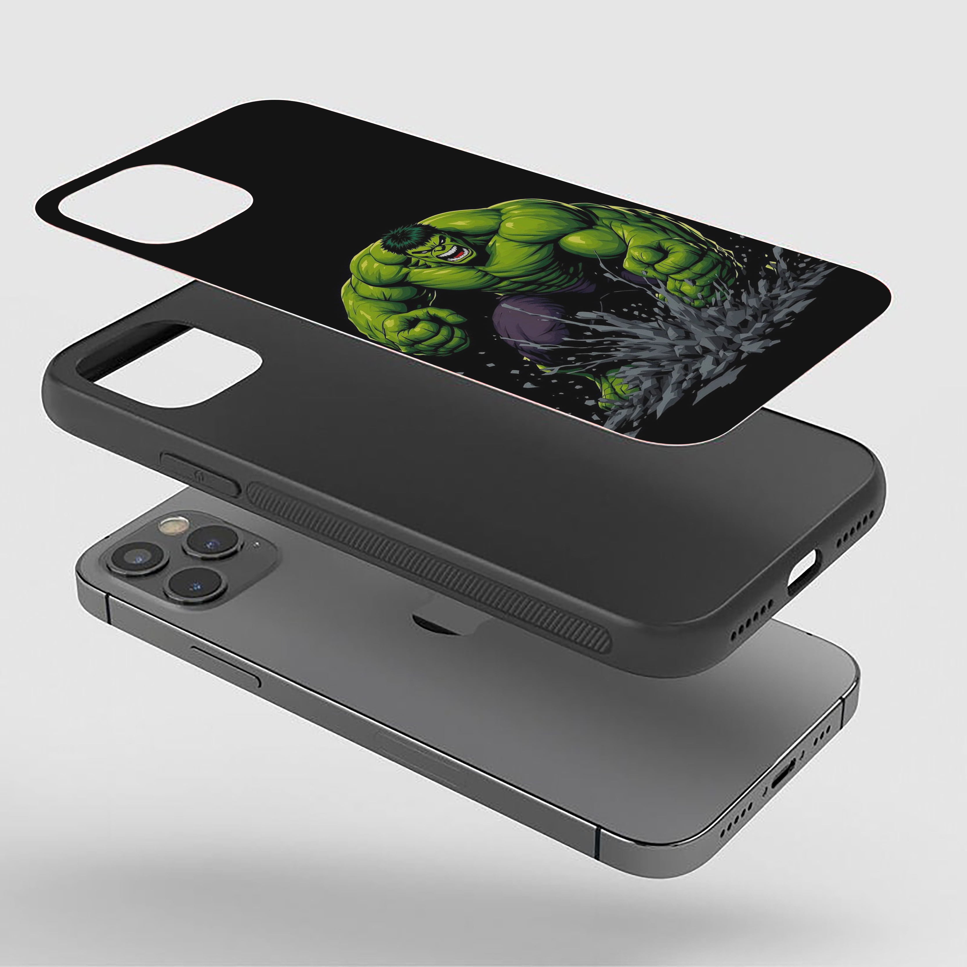 Hulk Controlled Chaos Silicone Armored Phone Case