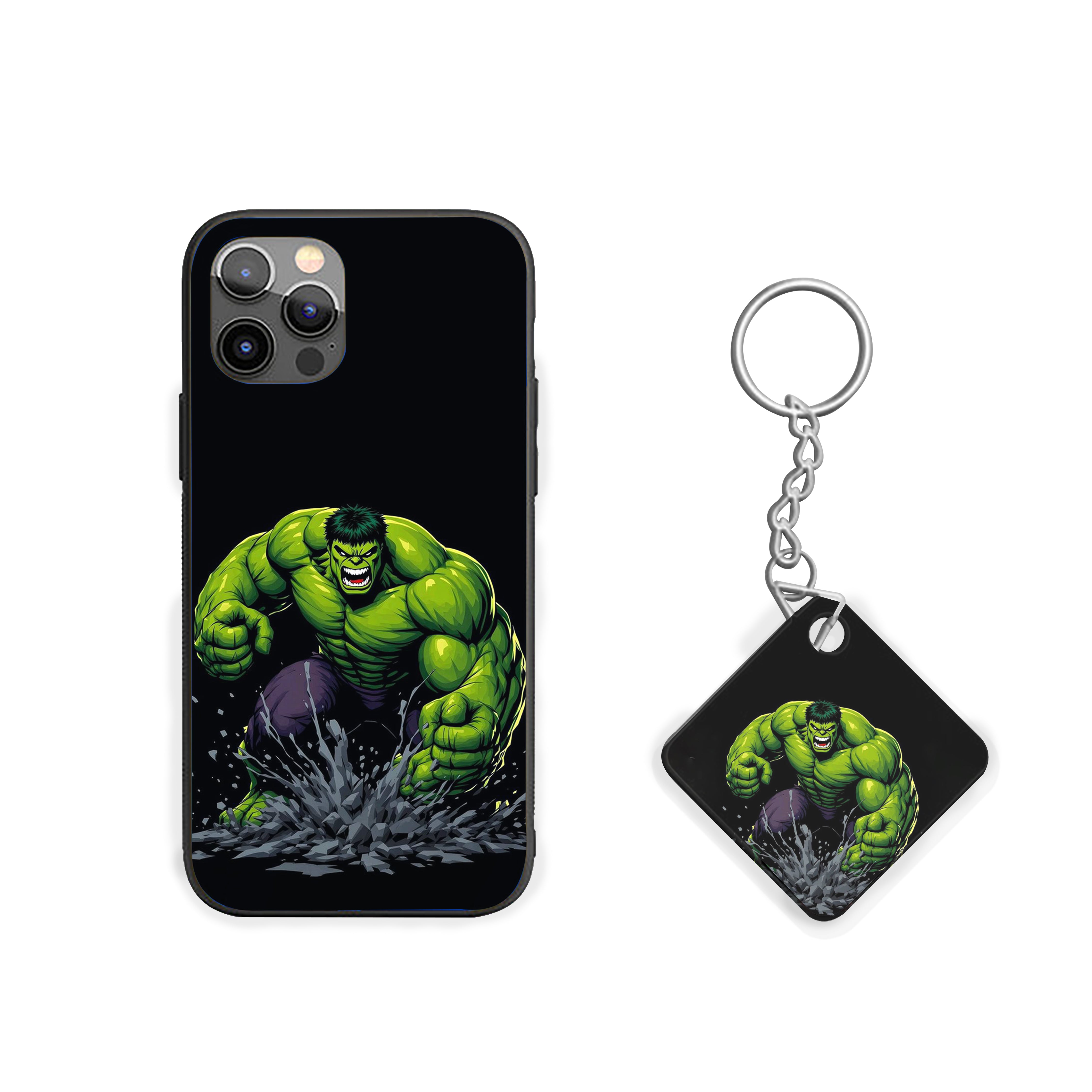 Hulk Controlled Chaos Silicone Armored Phone Case