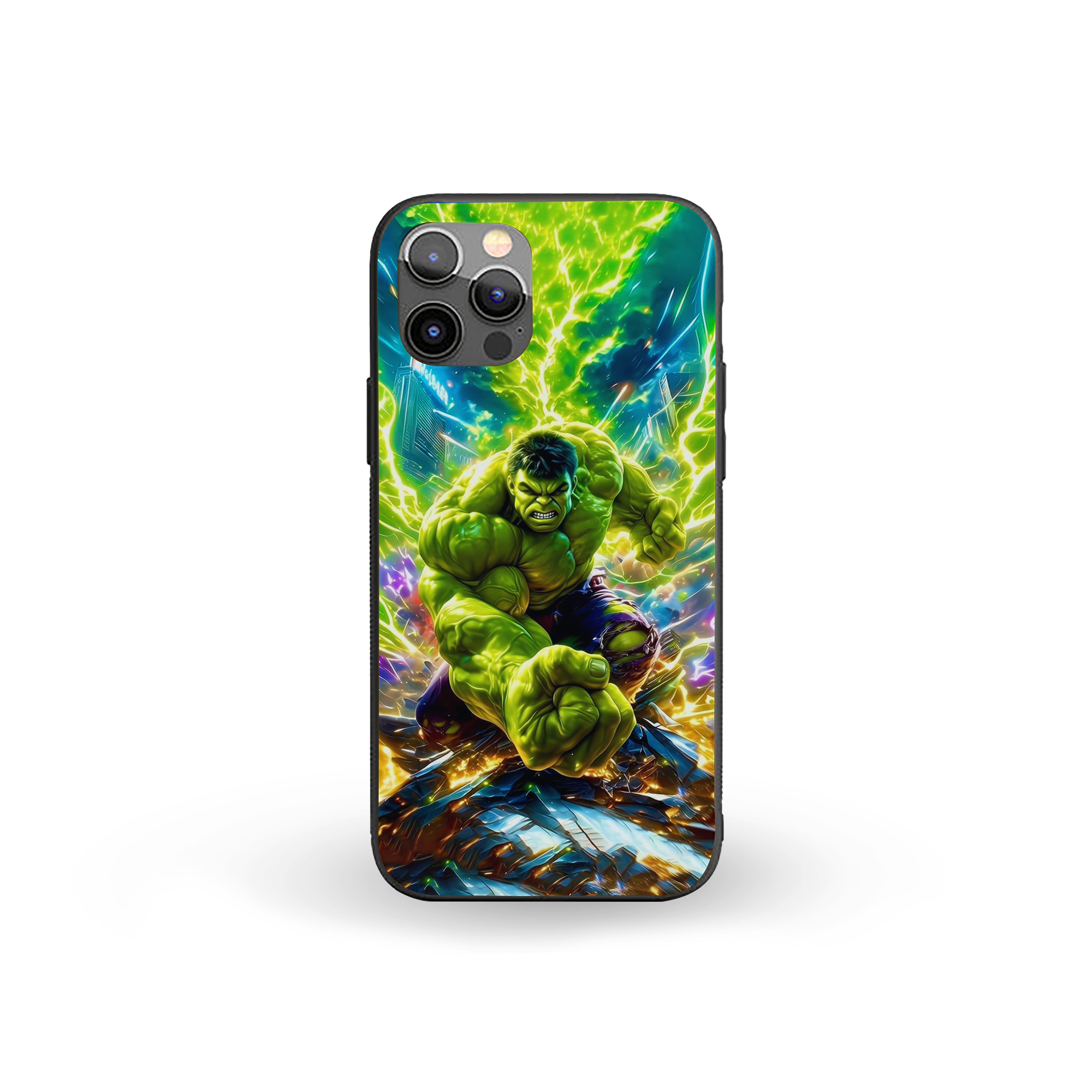 Electro Hulk Silicone Armored Phone Case