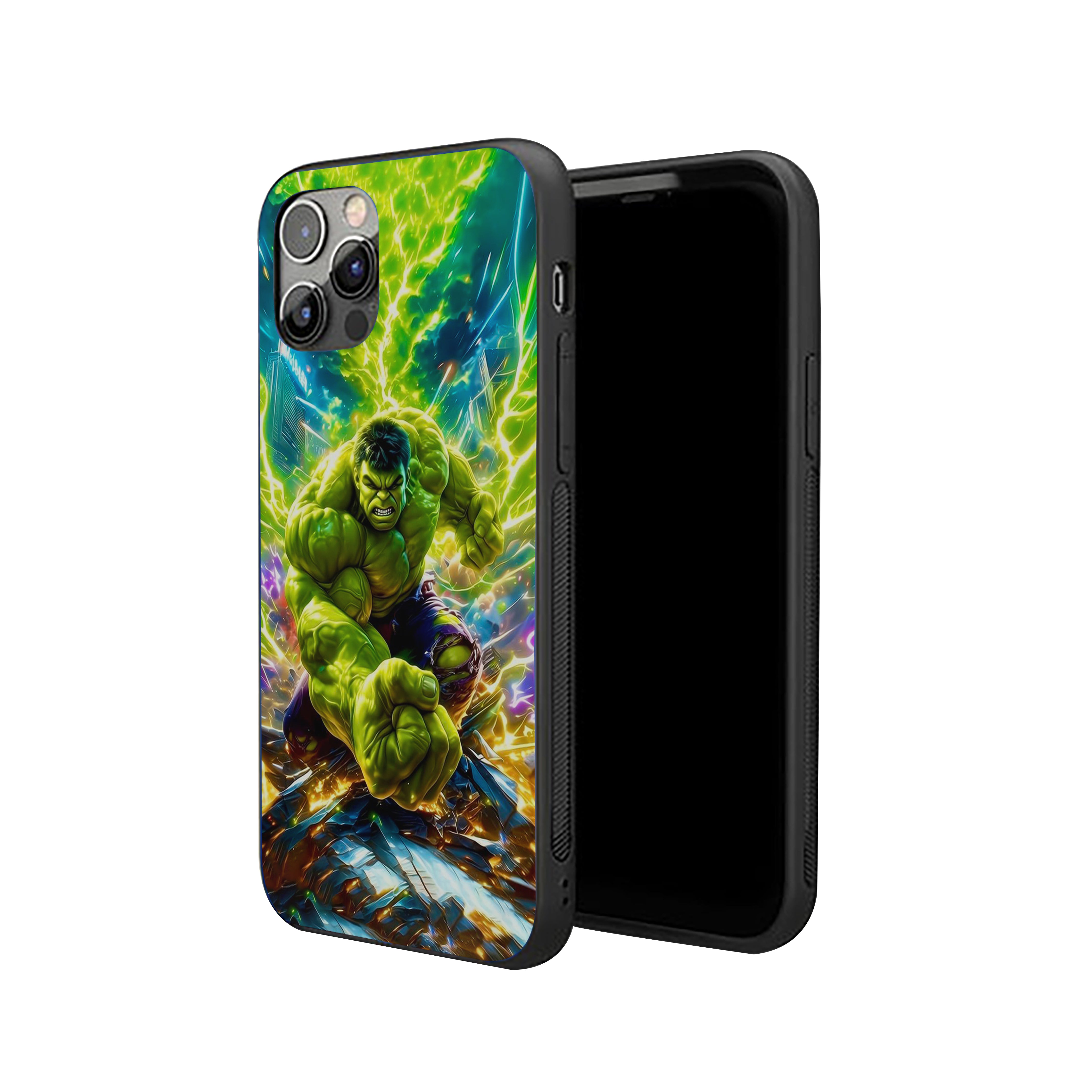 Electro Hulk Silicone Armored Phone Case
