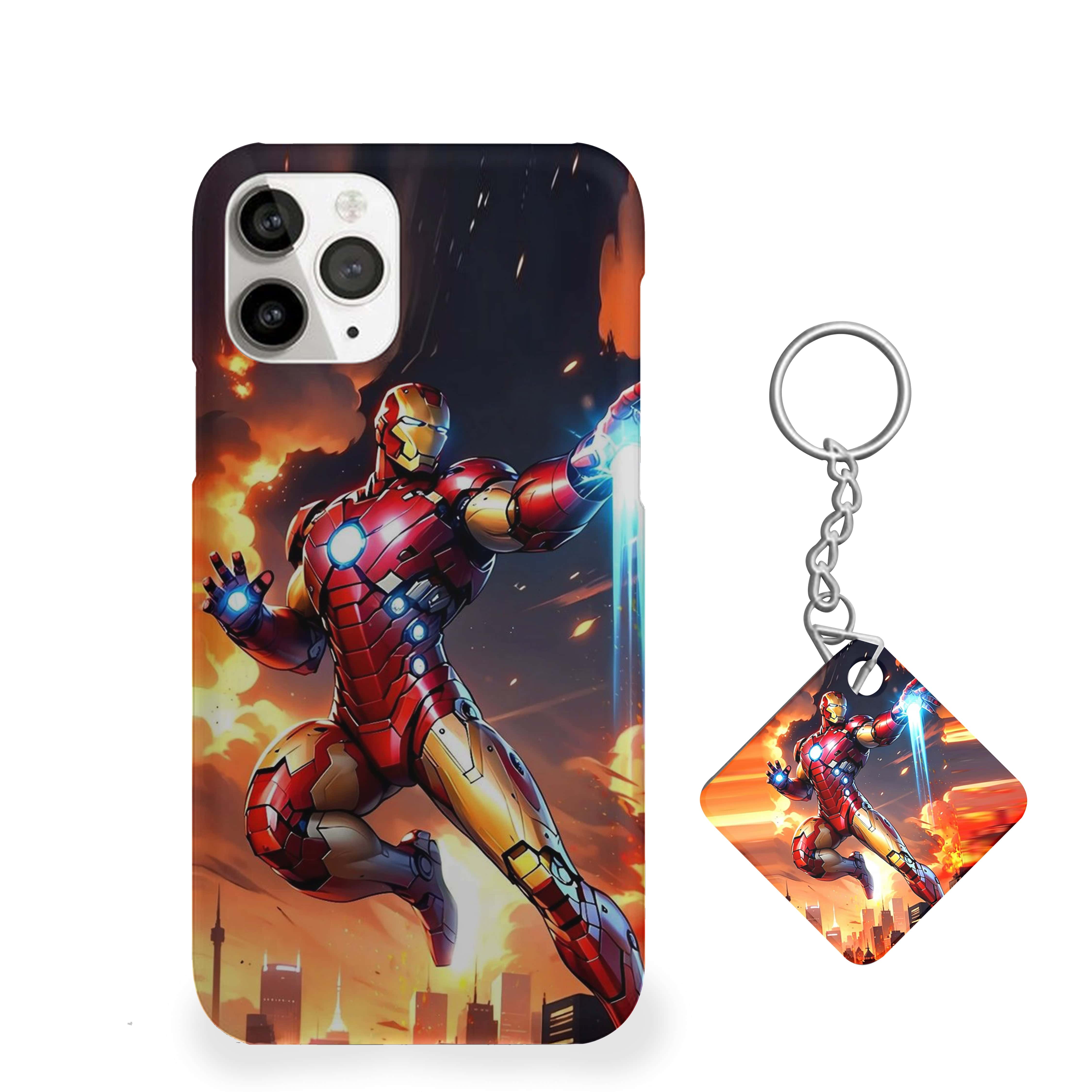 Iron Man Emitting Energy Blasts Phone Cover