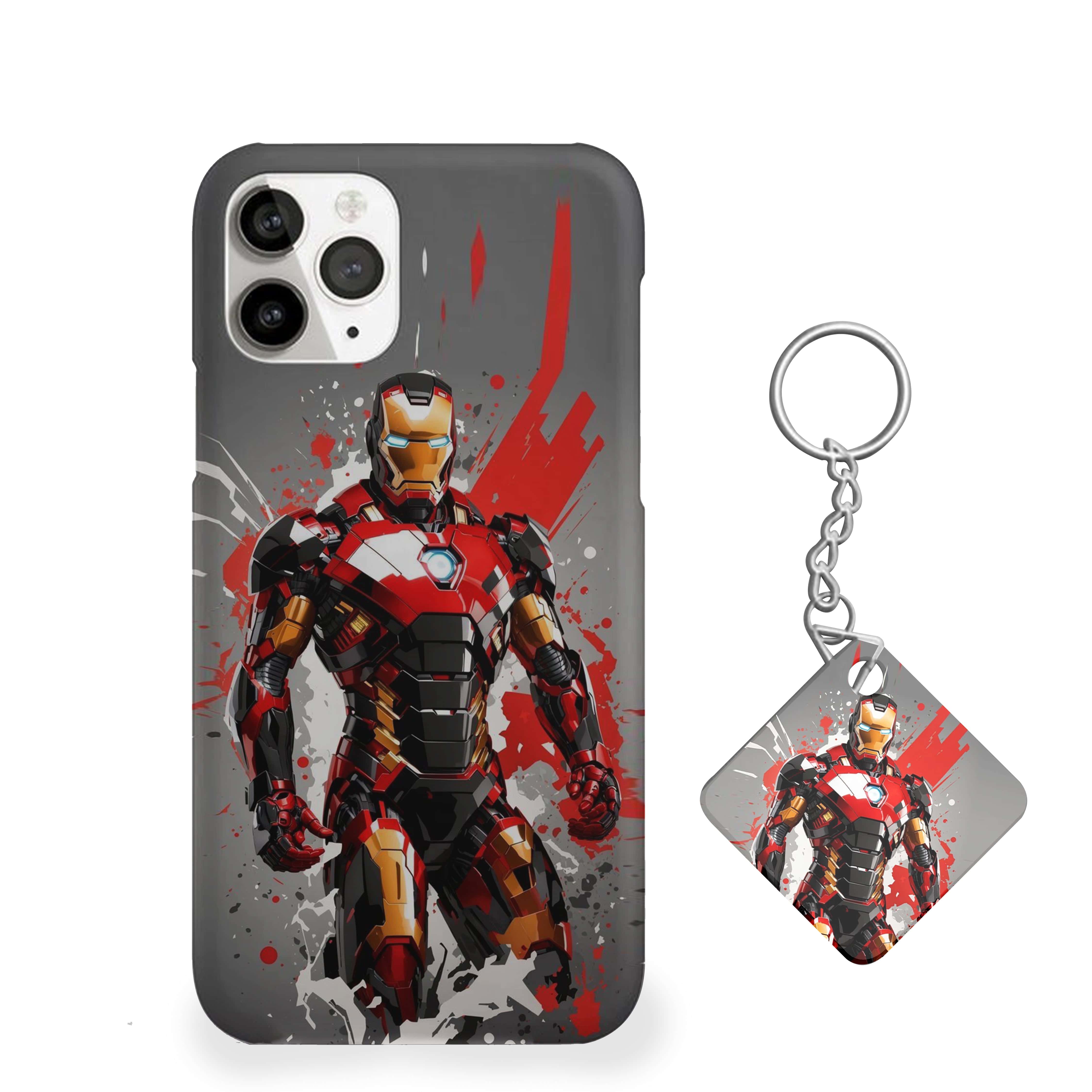 Iron Man In A Dynamic Stance Phone Cover