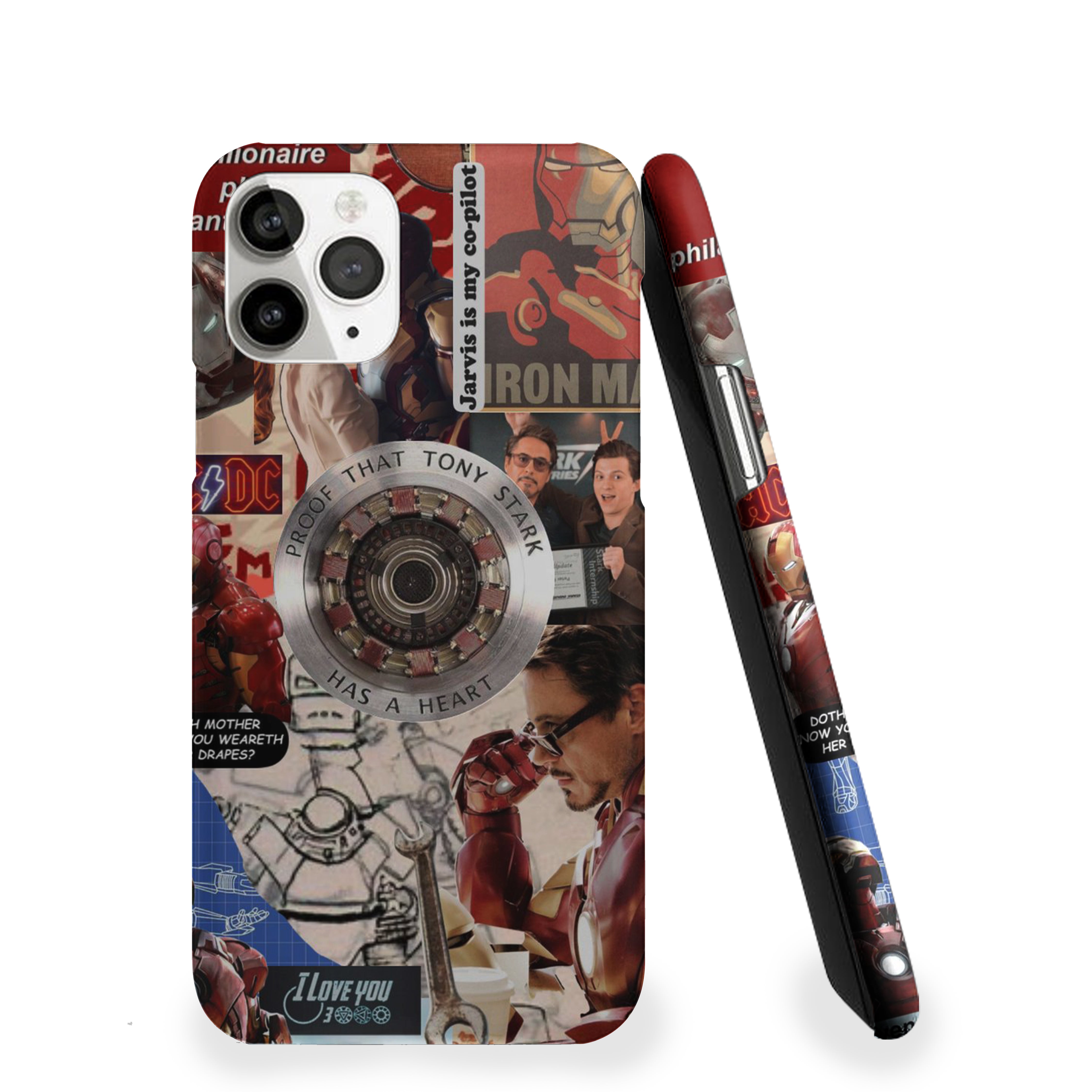Heart of Iron ,Iron Man Phone Cover