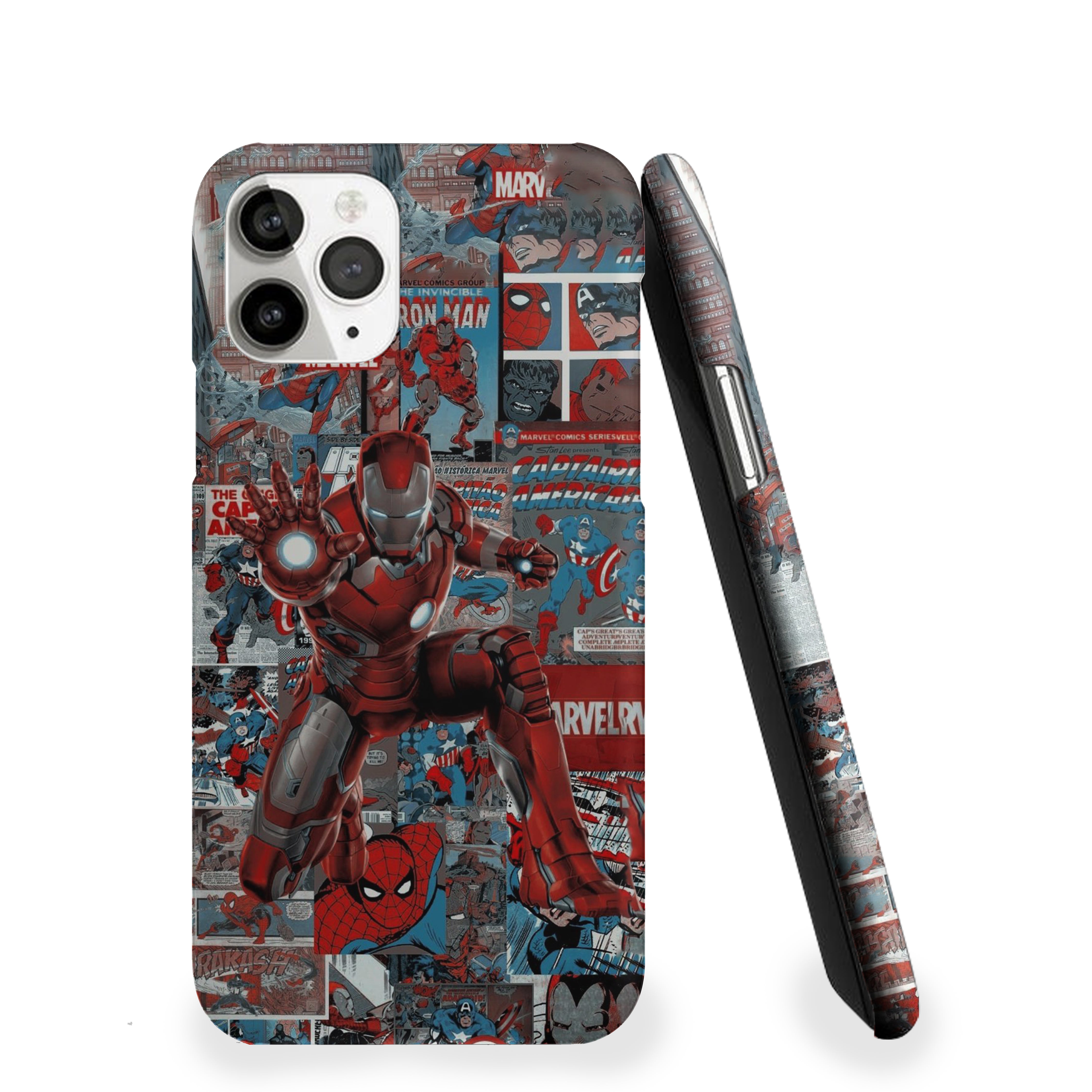 Comic Strike Iron Man Phone Cover