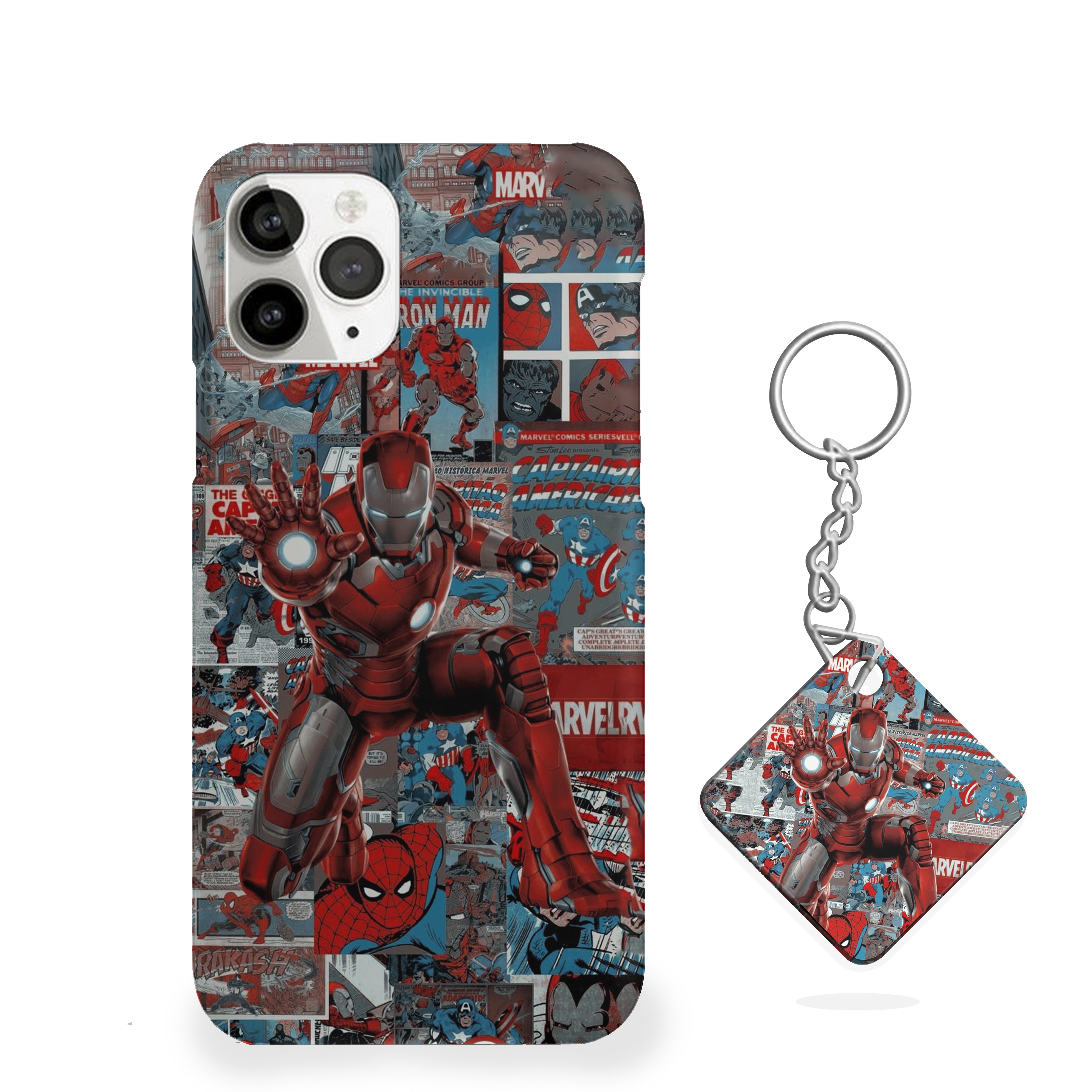 Comic Strike Iron Man Phone Cover
