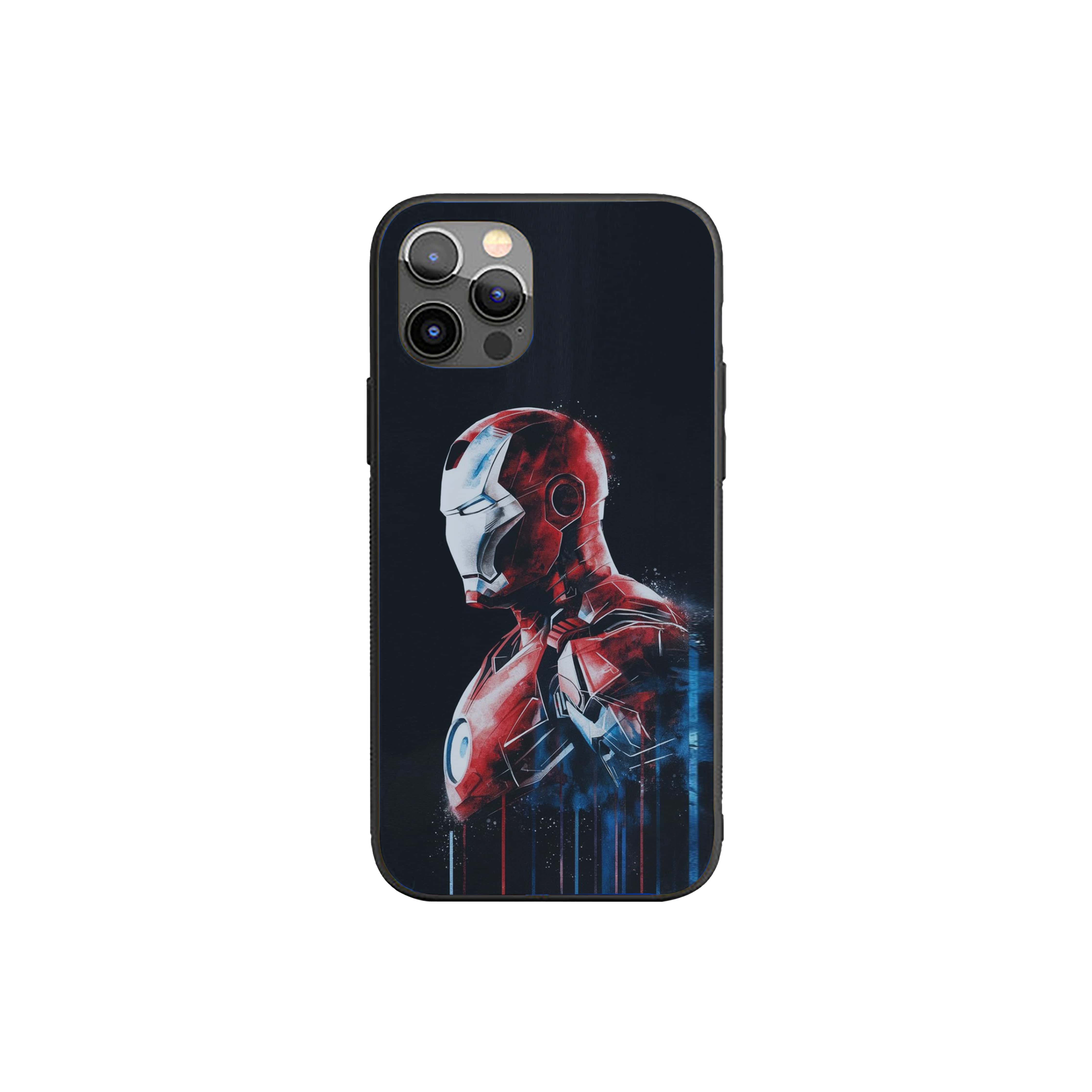 Iron Man As A Superhero Silicone Armored Phone Case