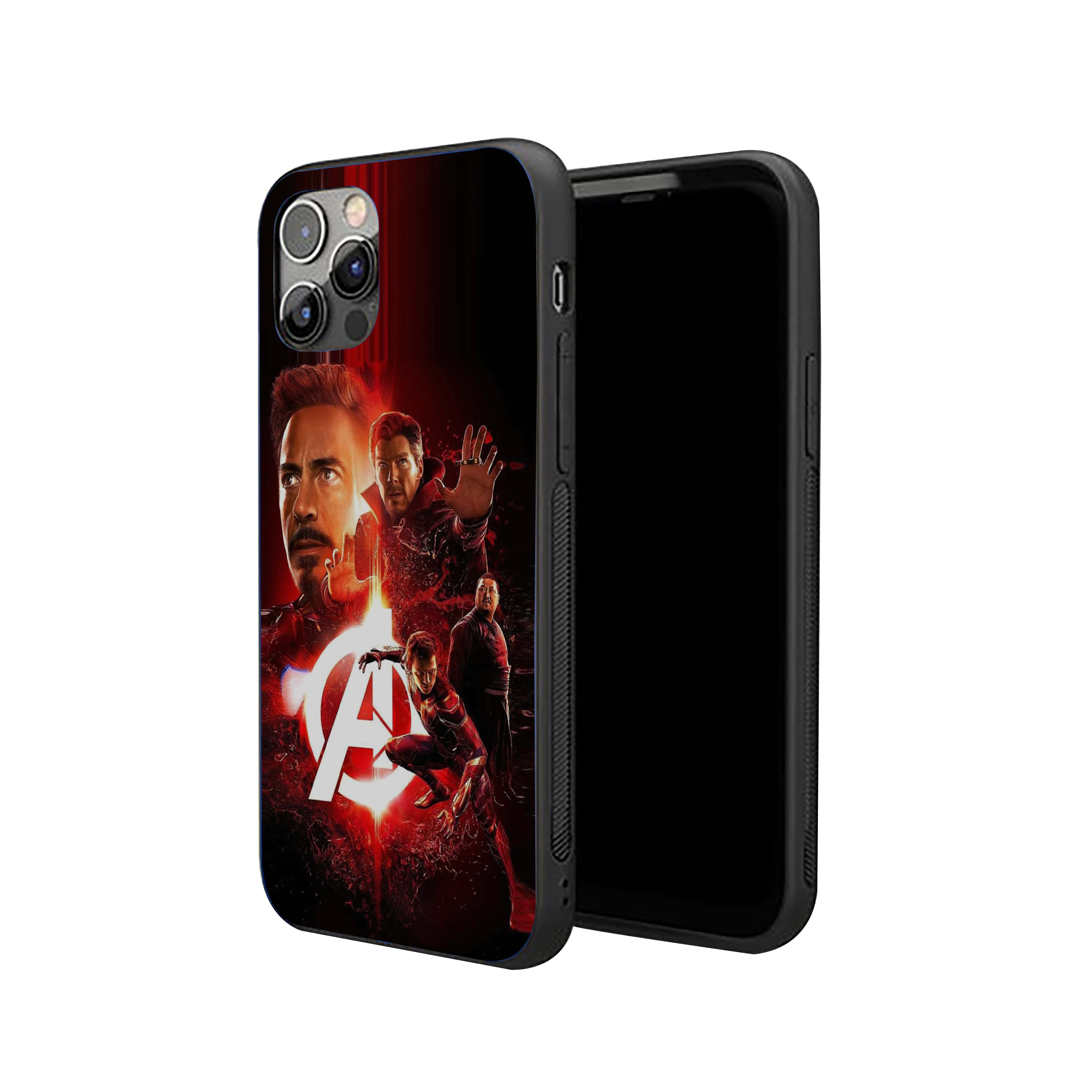 Iron Man And Doctor Strange Silicone Armored Phone Case