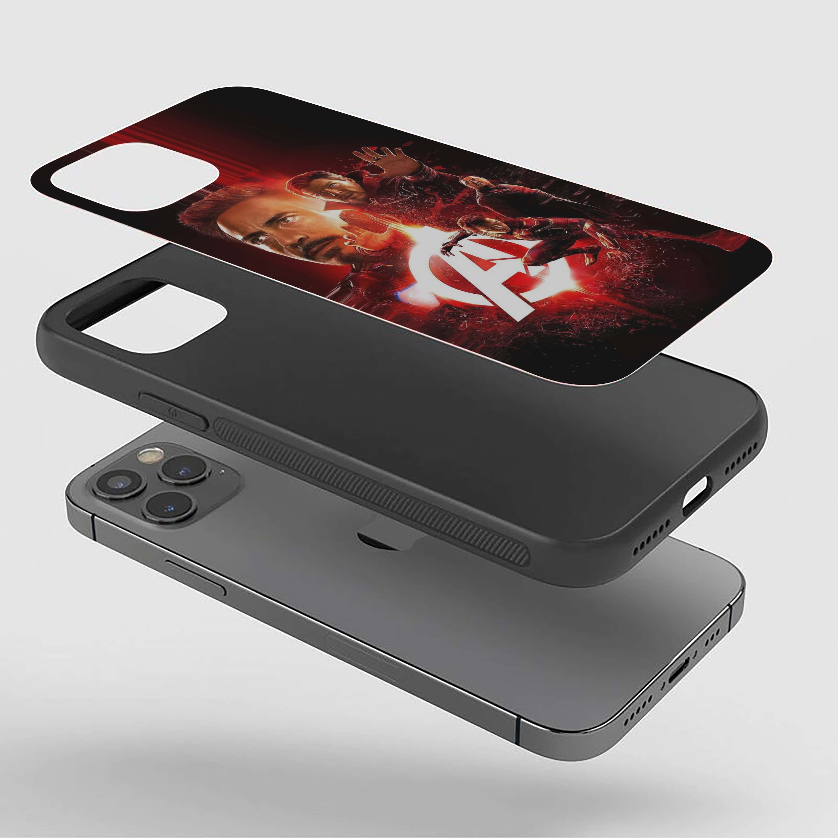 Iron Man And Doctor Strange Silicone Armored Phone Case