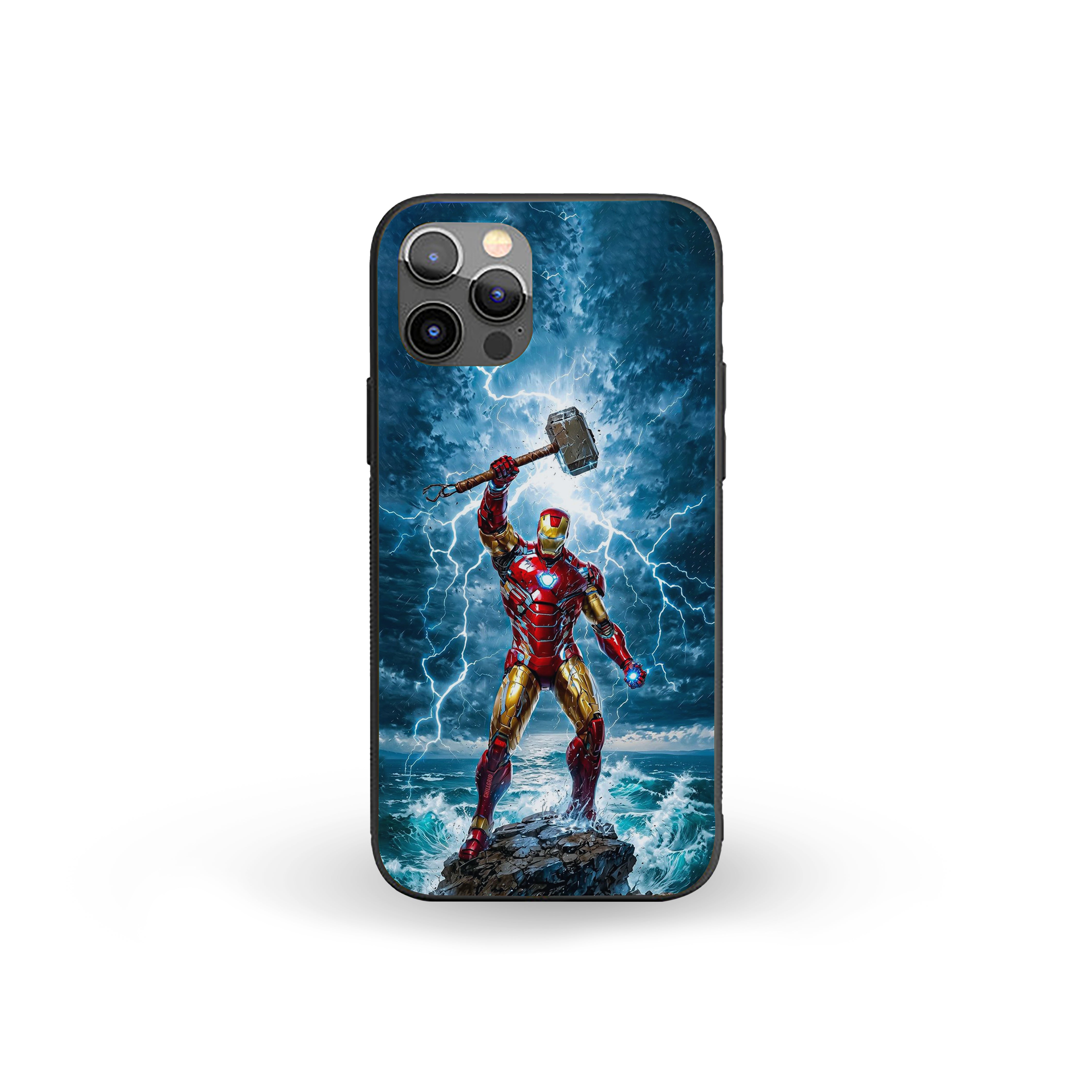 Worthy Armor Iron Man Silicone Armored Phone Case