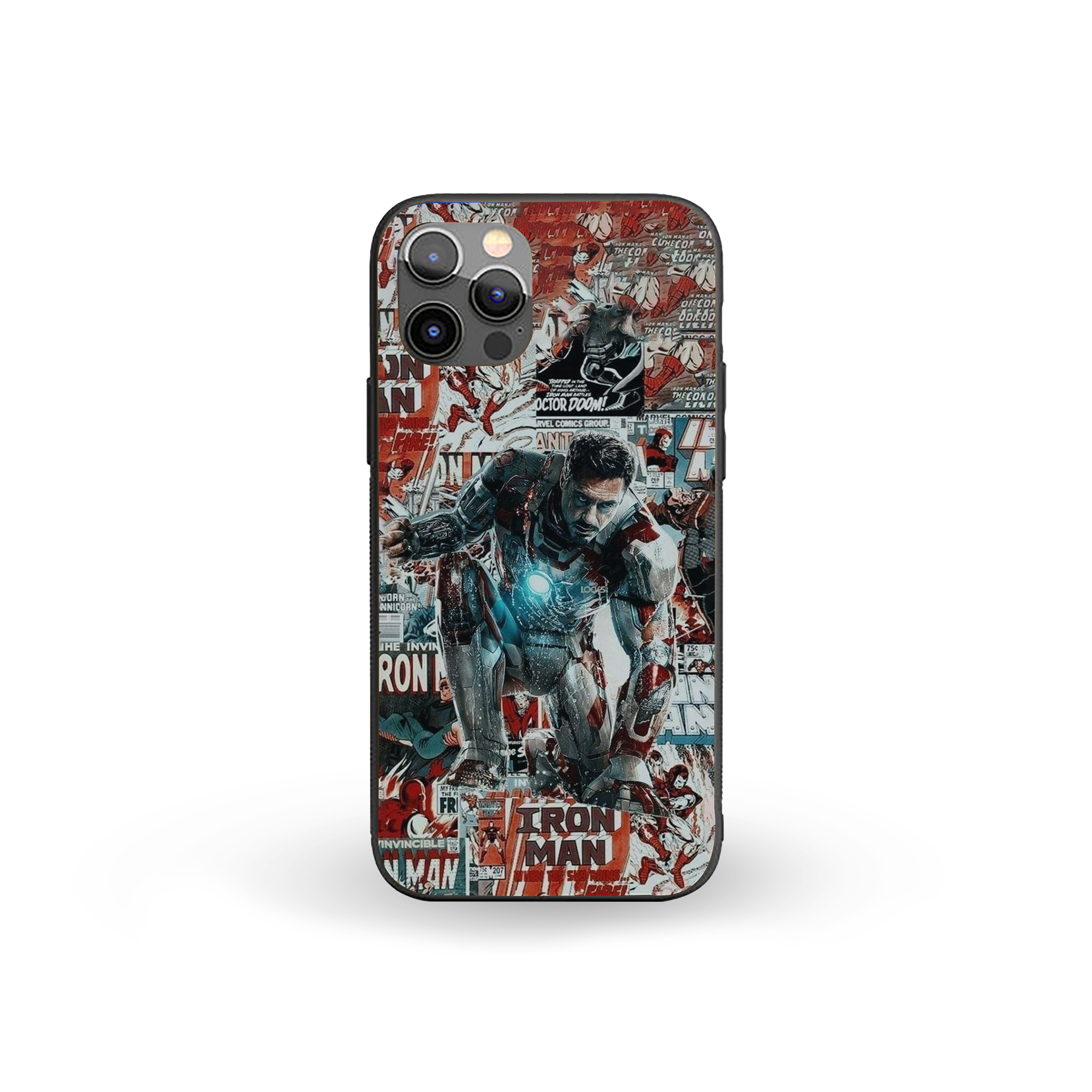 Mjolnir Unleashed Iron Man Silicone Armored Phone Case