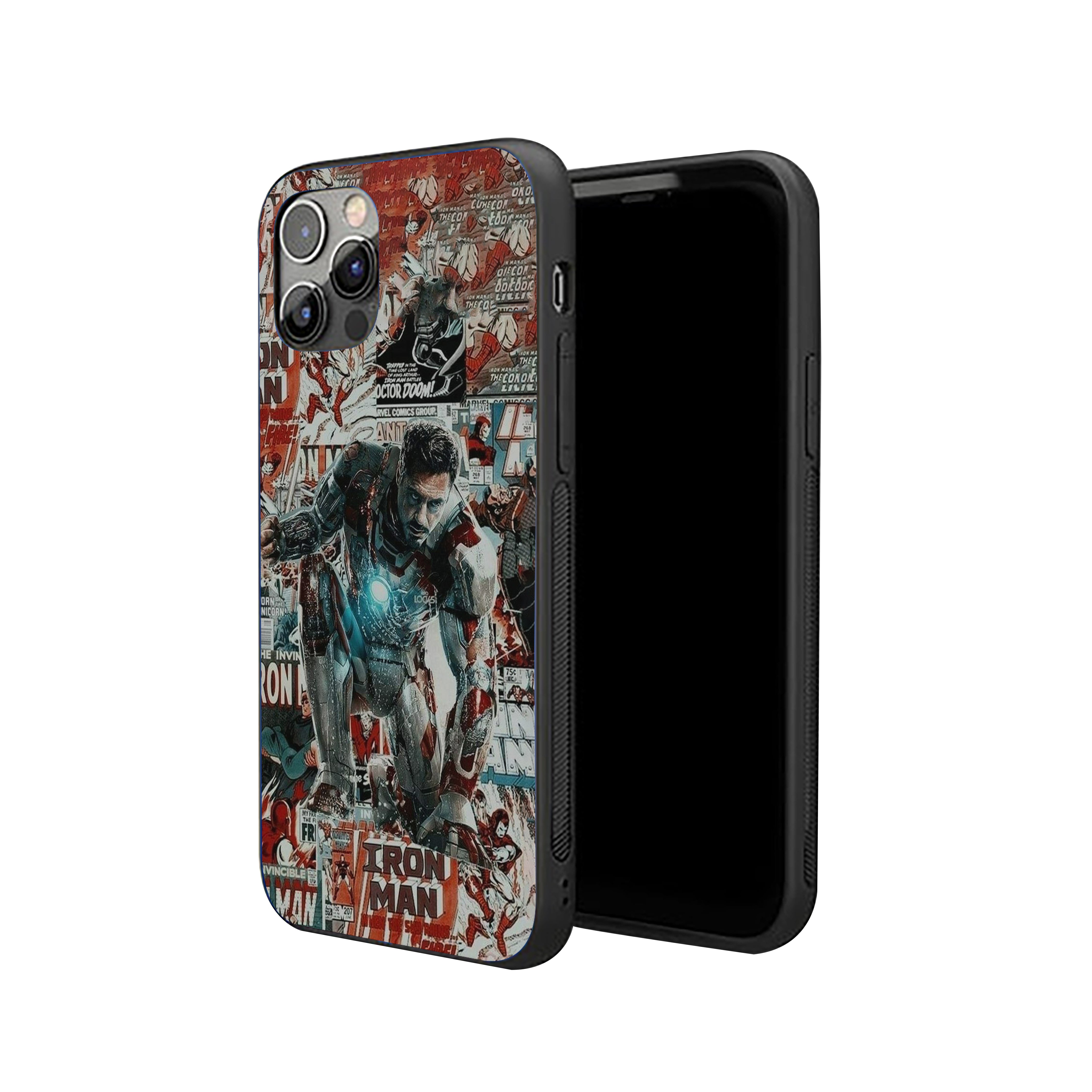 Mjolnir Unleashed Iron Man Silicone Armored Phone Case