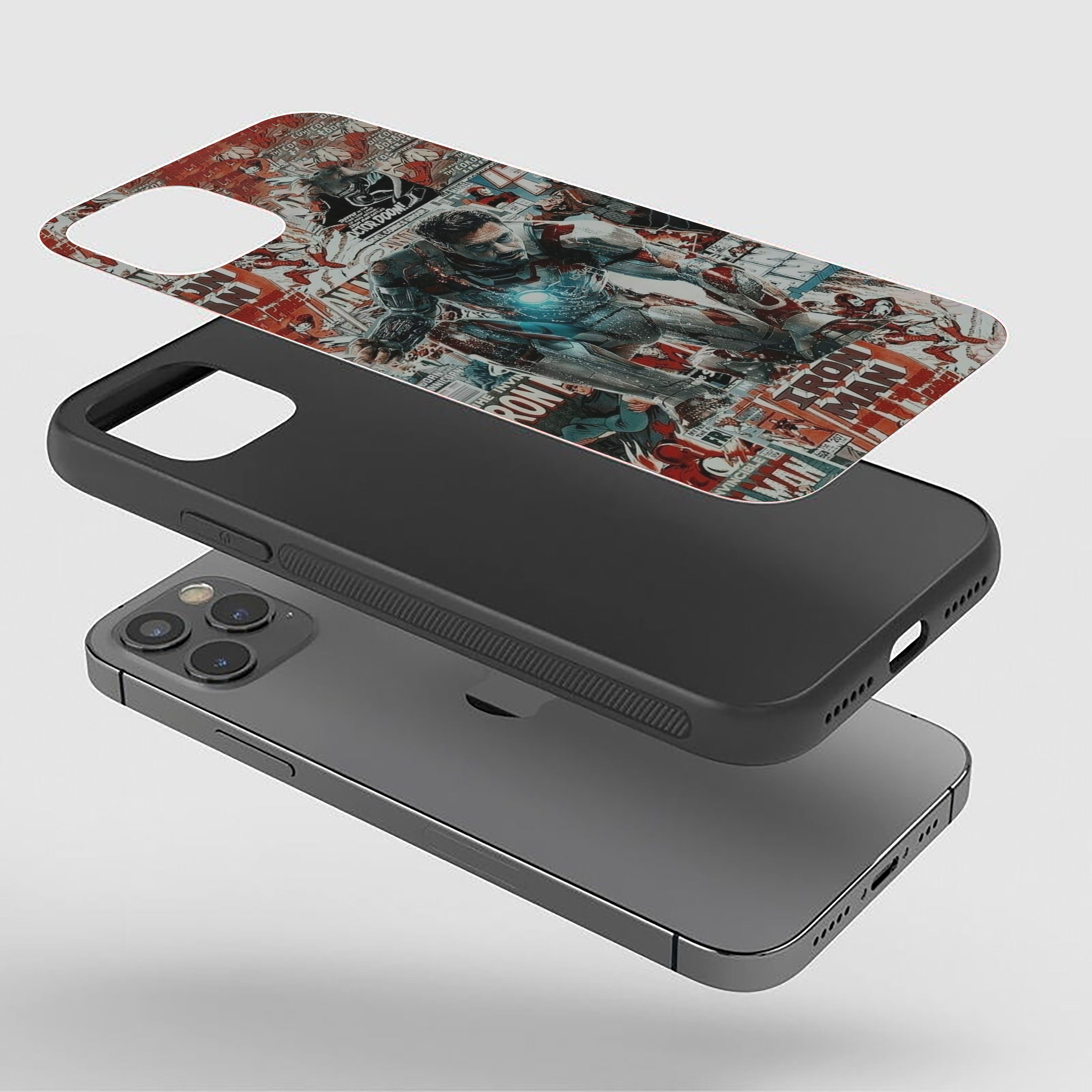 Mjolnir Unleashed Iron Man Silicone Armored Phone Case