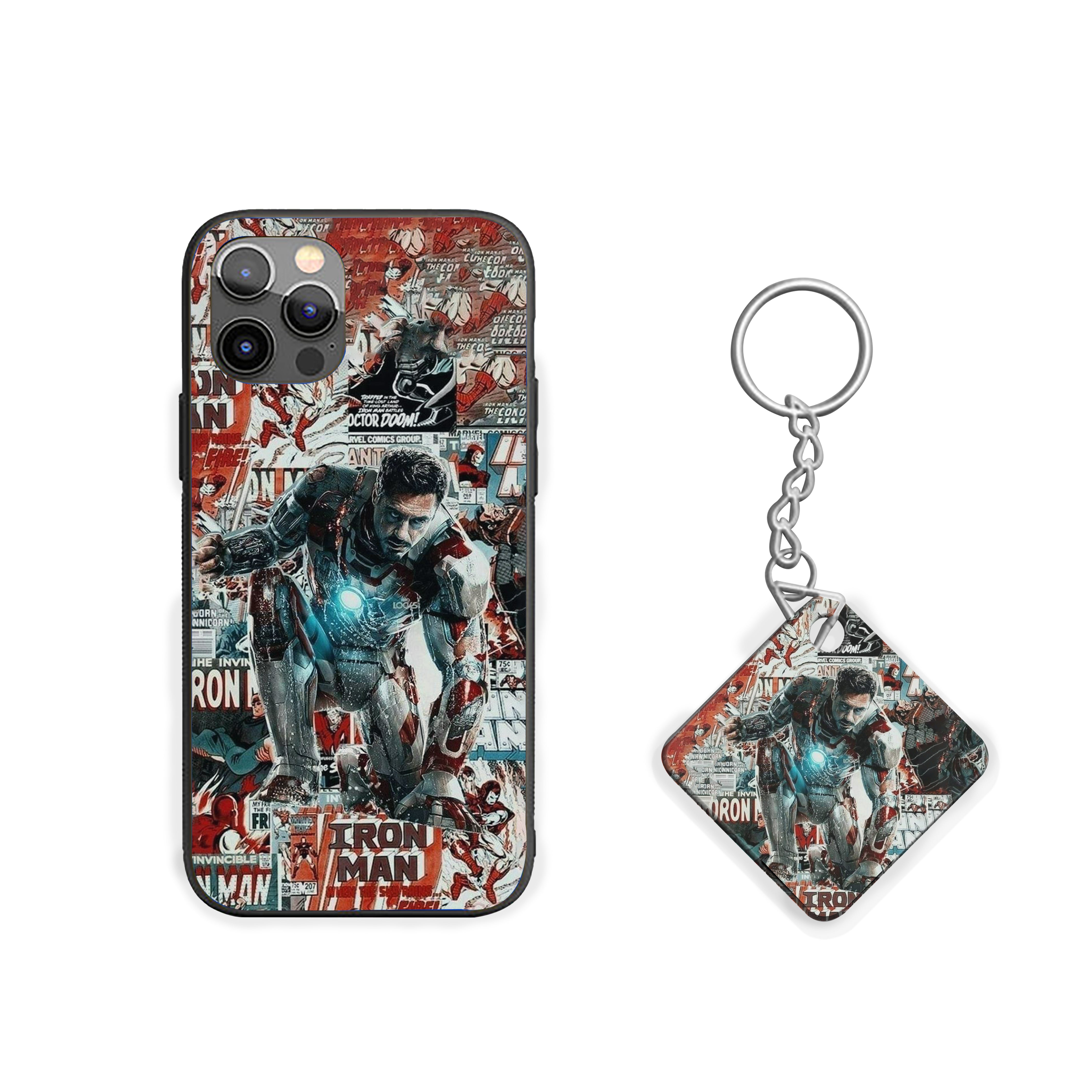 Mjolnir Unleashed Iron Man Silicone Armored Phone Case