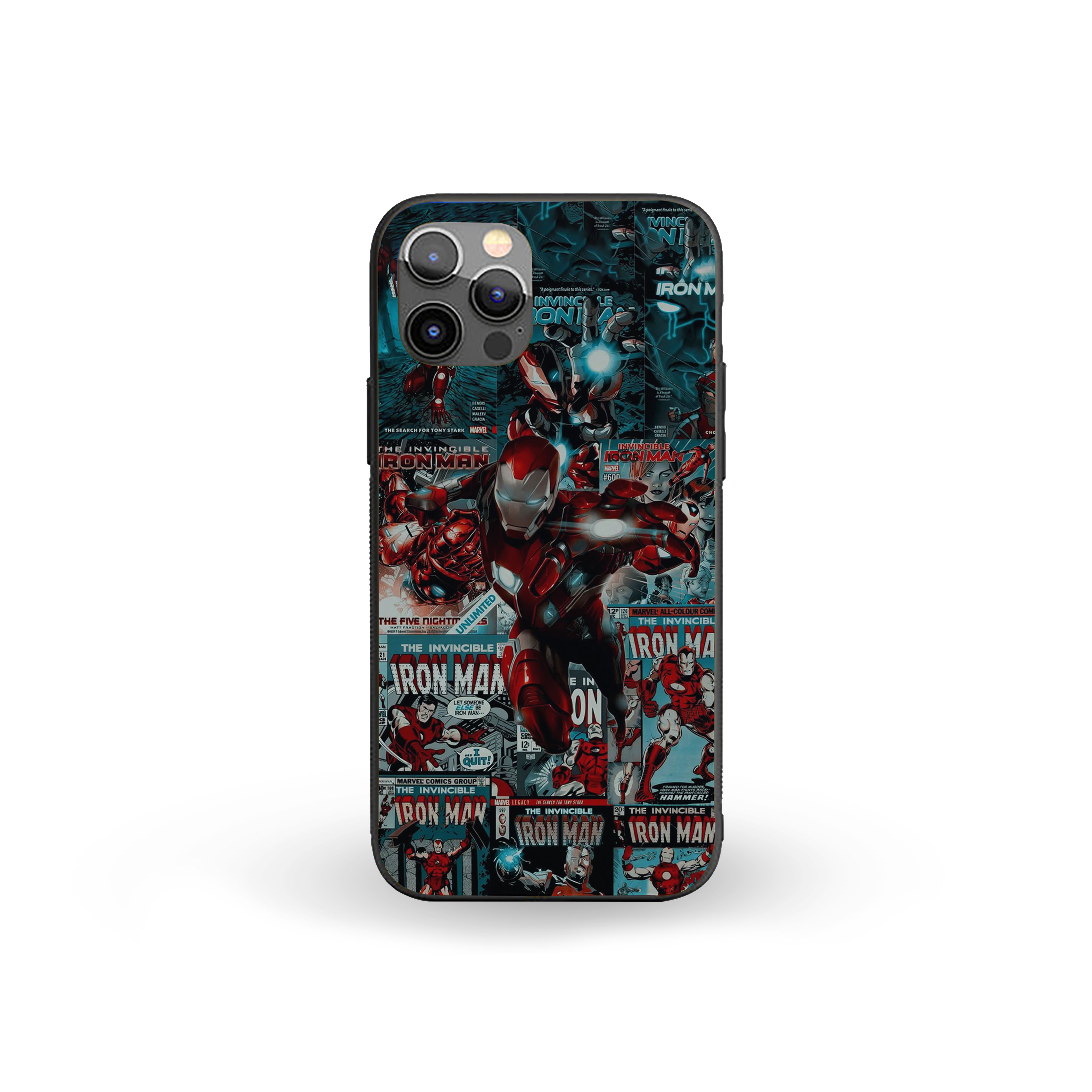 Blast from the Panels Iron Man Silicone Armored Phone Case