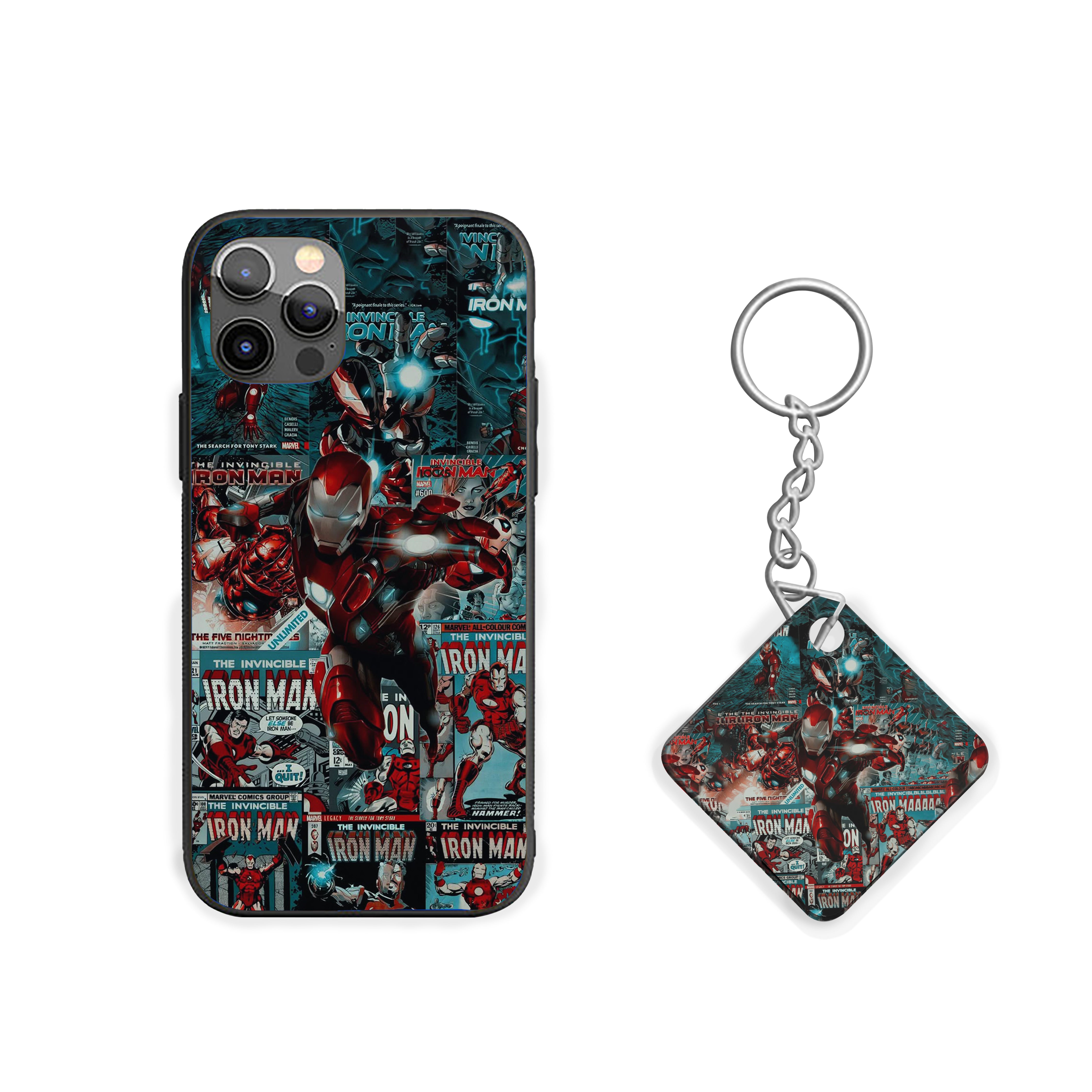 Blast from the Panels Iron Man Silicone Armored Phone Case