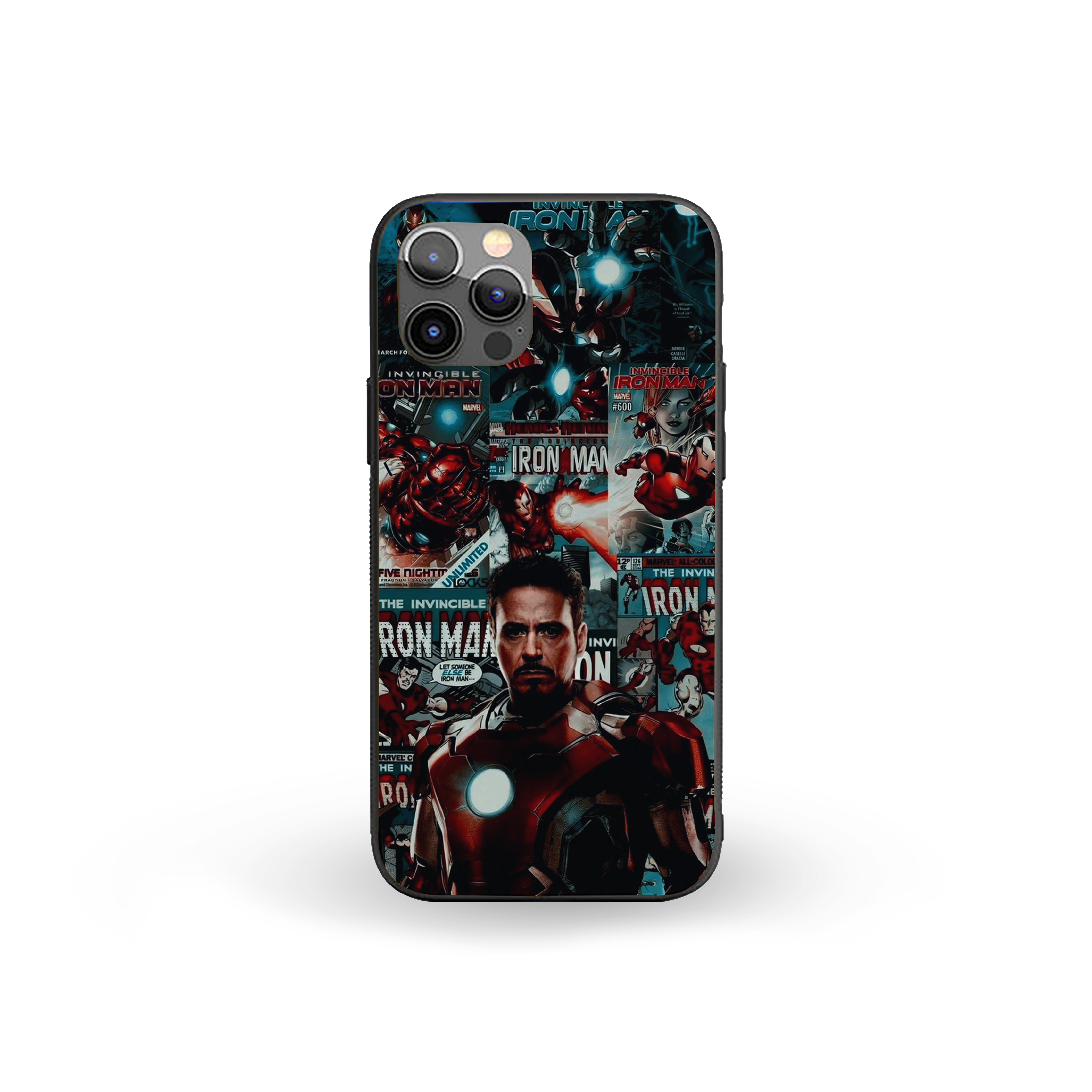 Iron Legacy Iron Man Silicone Armored Phone Case
