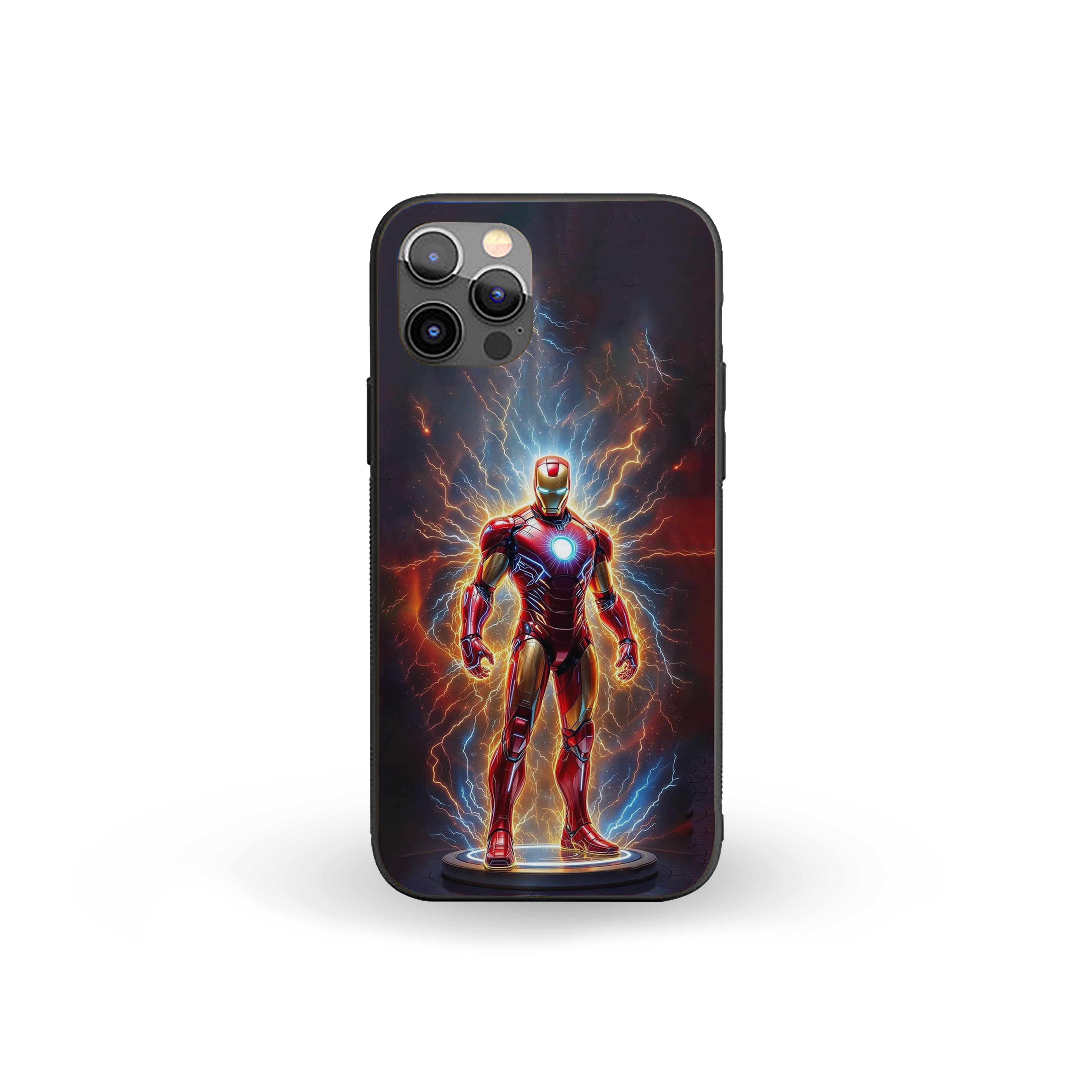 Iron Icon Iron Man Silicone Armored Phone Case