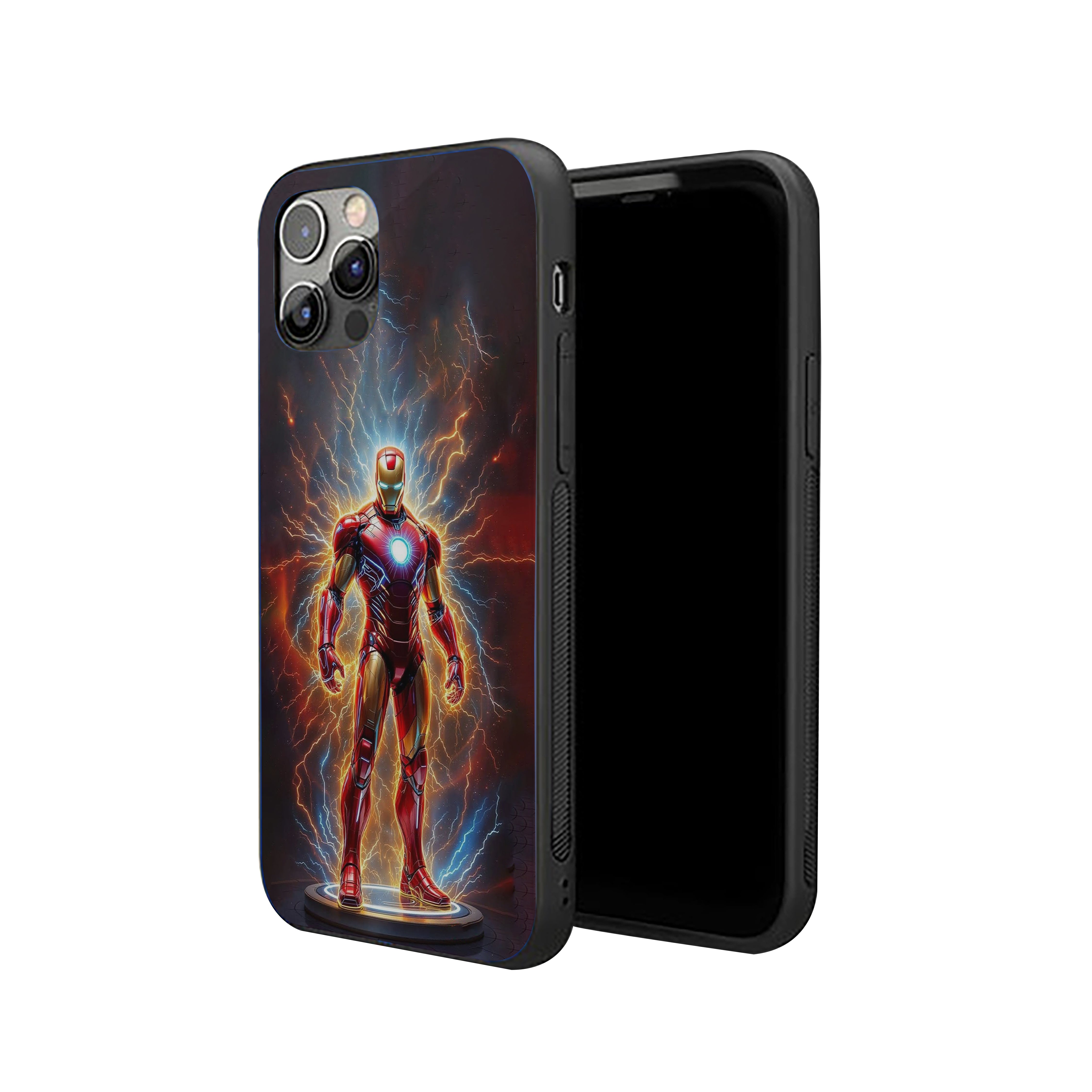Iron Icon Iron Man Silicone Armored Phone Case