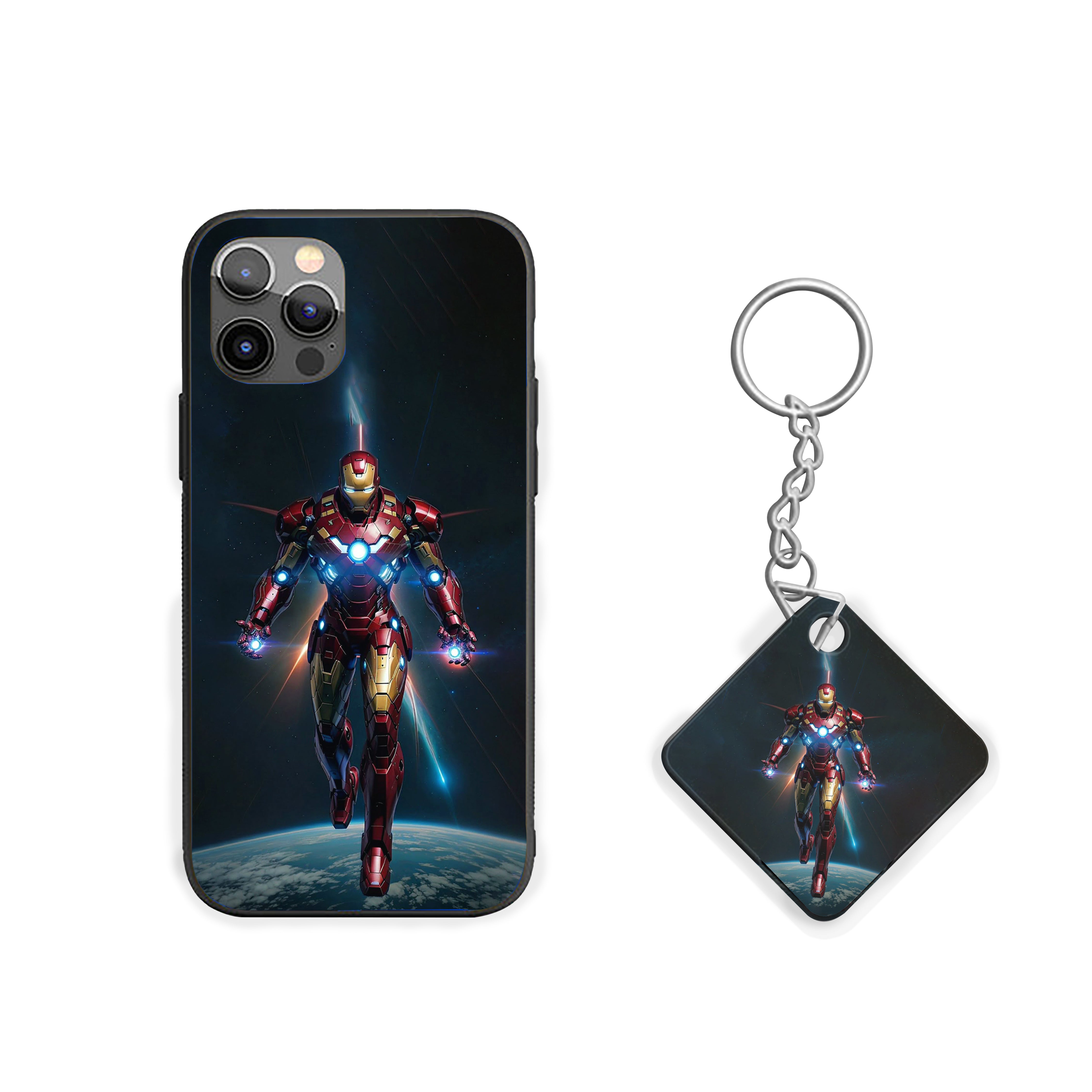 Armor & Archives Iron Man Silicone Armored Phone Case