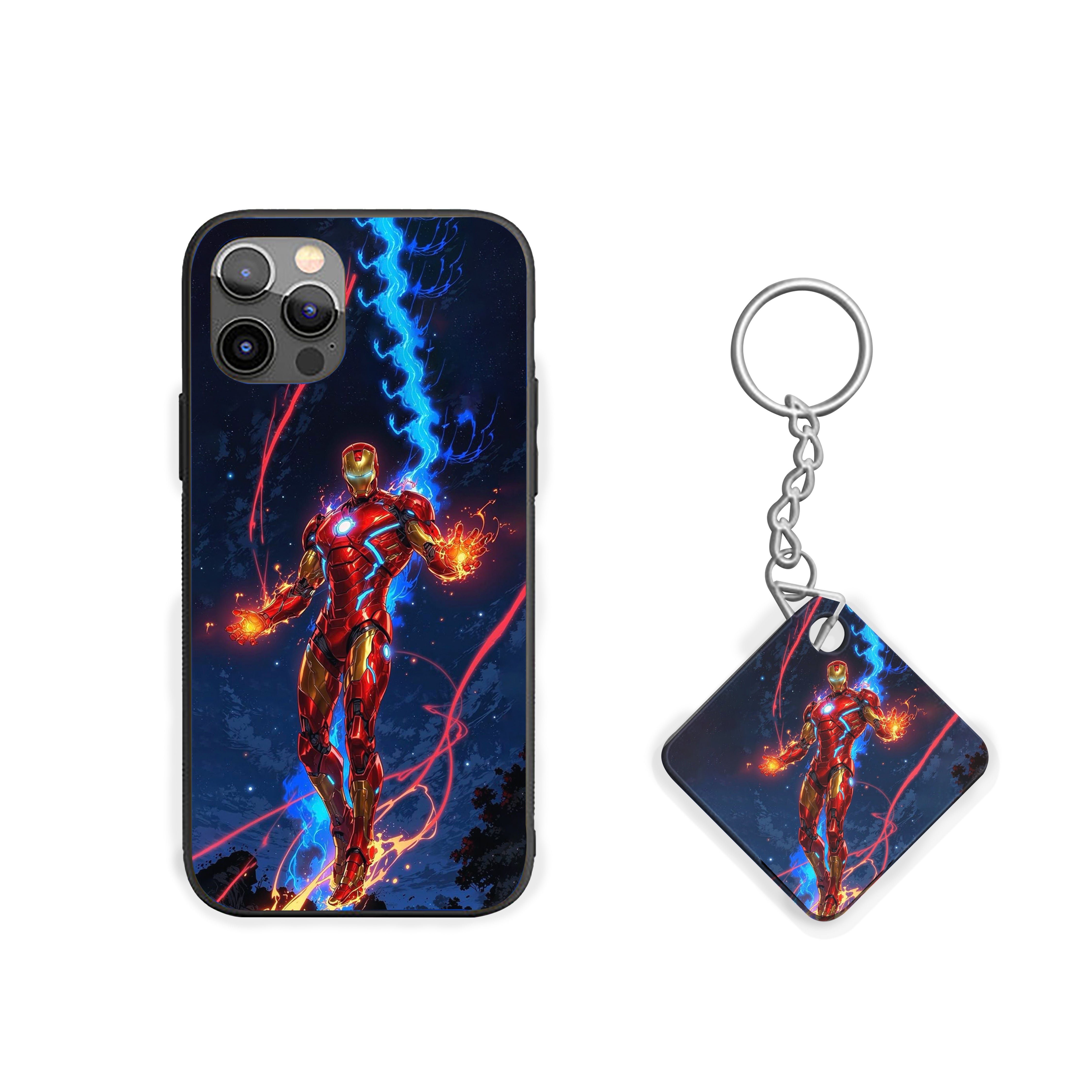 Arc Ascension Iron Man Silicone Armored Phone Case