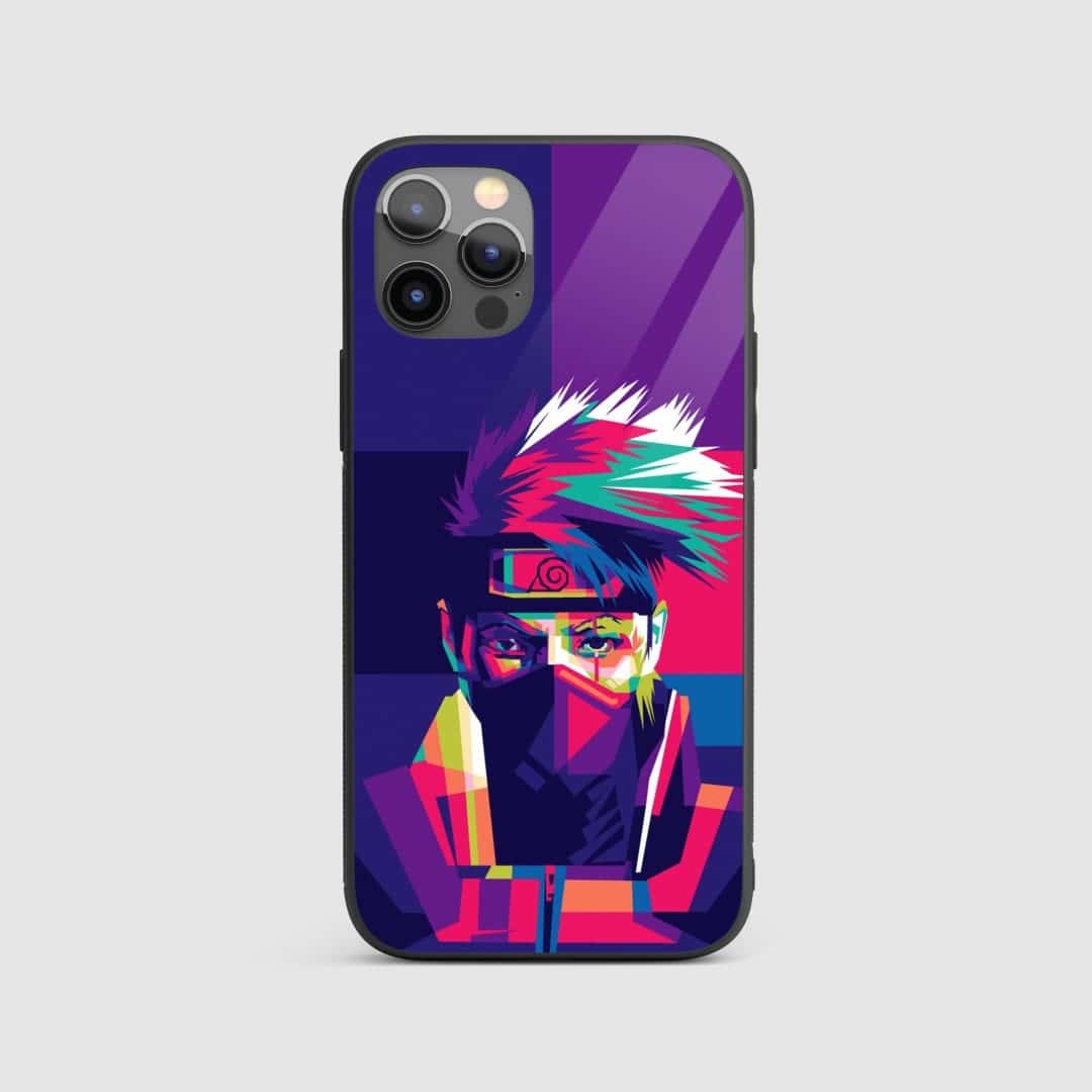Kakashi Colored Silicone Armored Phone Case