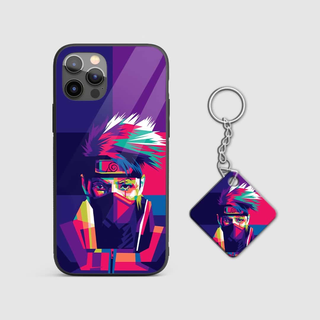 Kakashi Colored Silicone Armored Phone Case