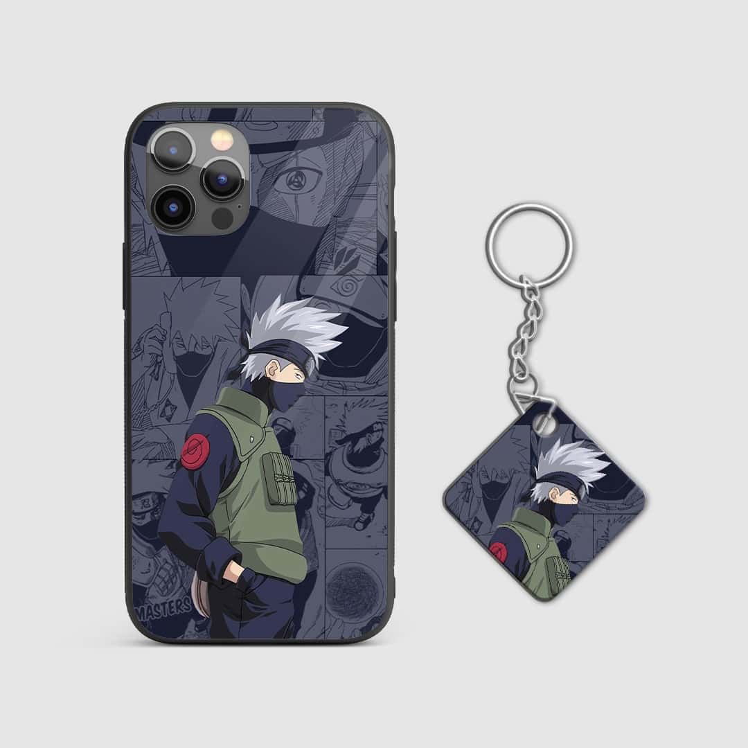 Kakashi Manga Silicone Armored Phone Case