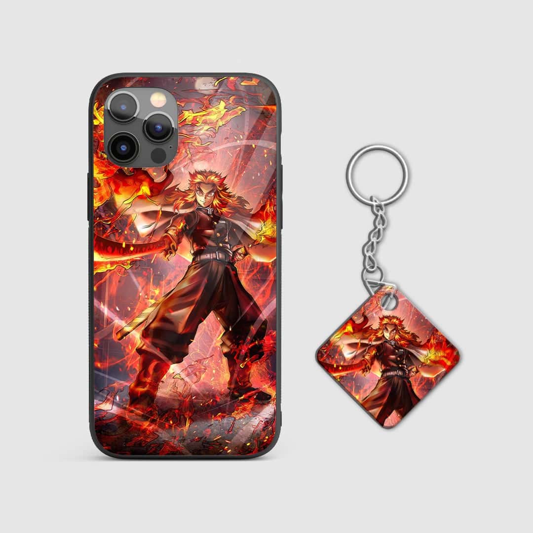 Kyojuro Rengoku Action Silicone Armored Phone Case