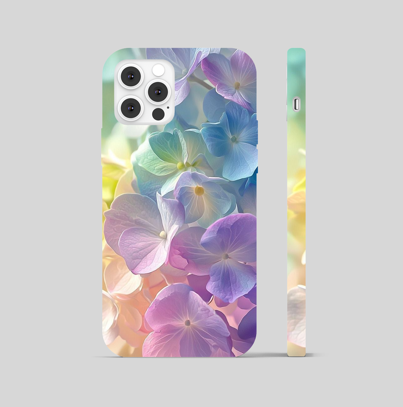 Multi Color Flower Leaf Phone Cover