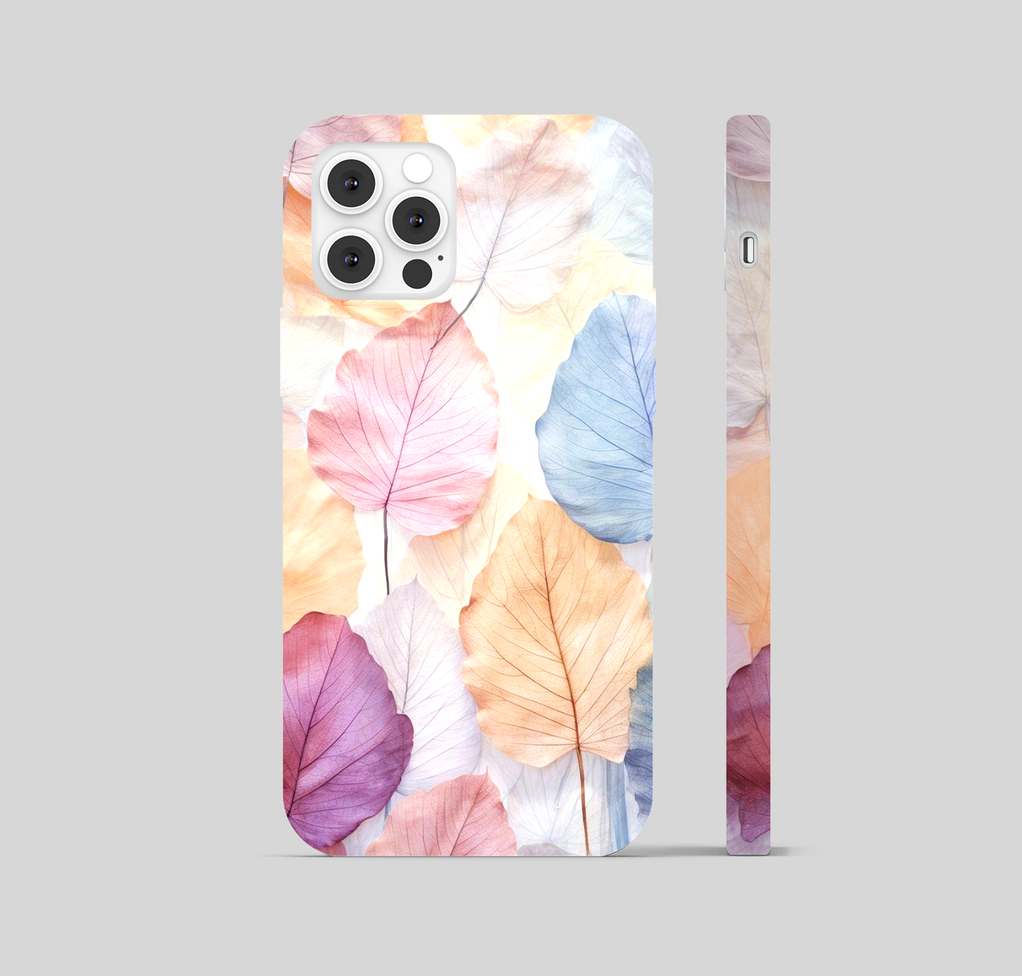 Multi Colour Leaf Beautiful Phone Cover