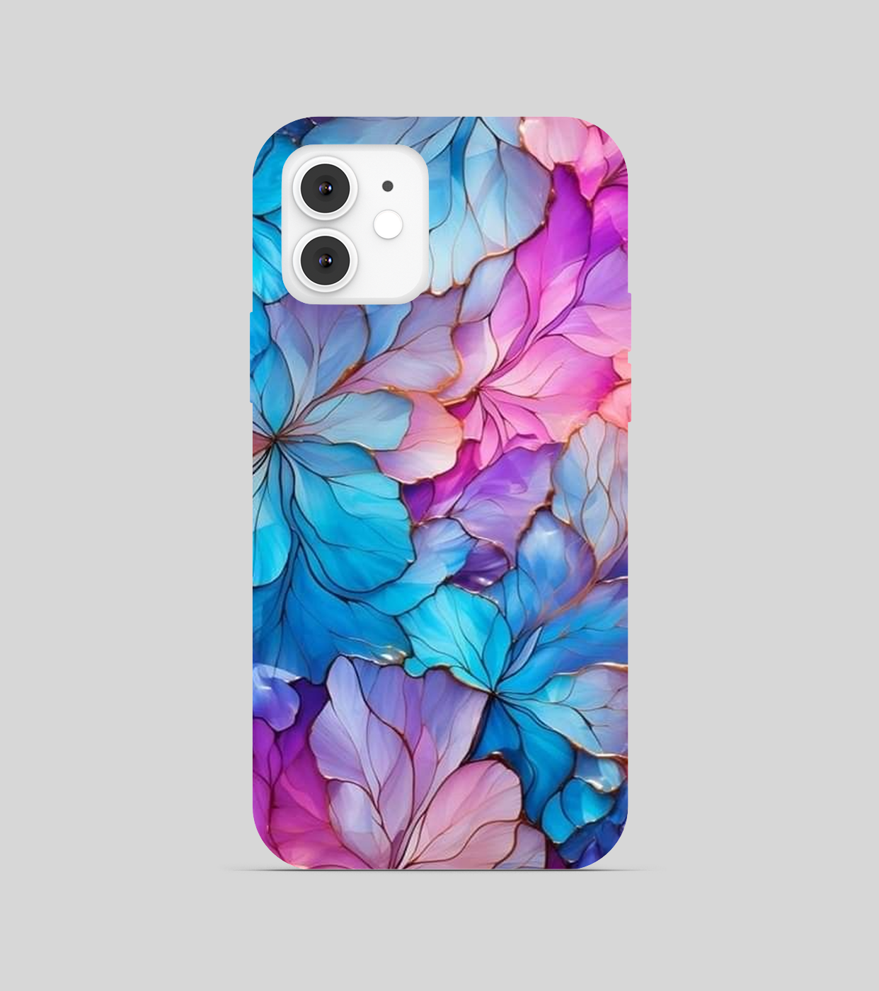 Multicolour Flower Leaf Phone Cover