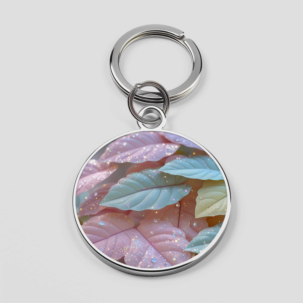 Multi Colour Glow Big Leaf Phone Cover