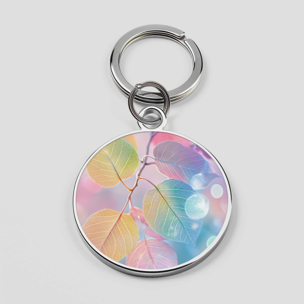 Multi Leaf with Soft Pastel Color Pattern Phone Cover