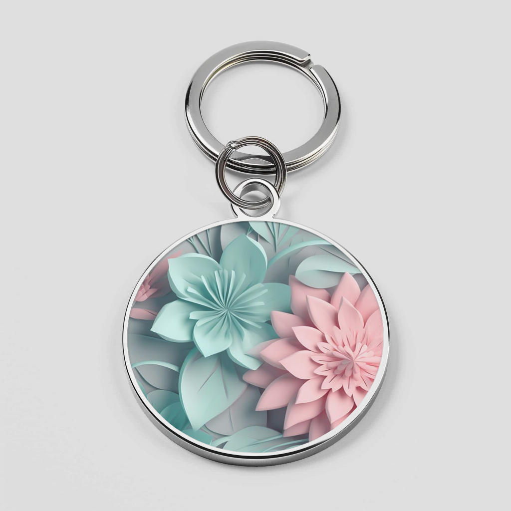 Multi Depicts Colored Flowers and Leaf Phone Cover