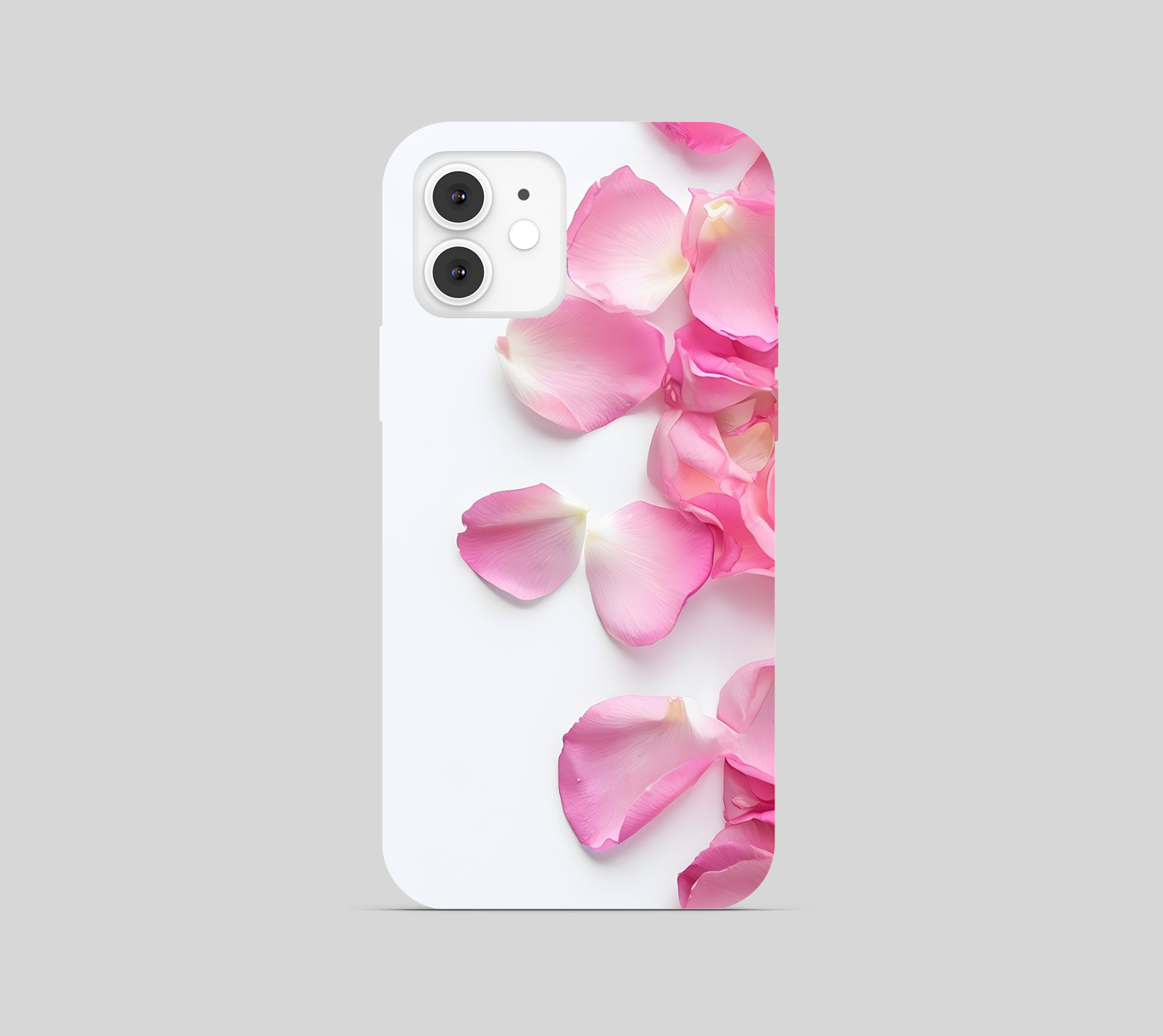 Multi Pink Rose With White Background Phone Cover