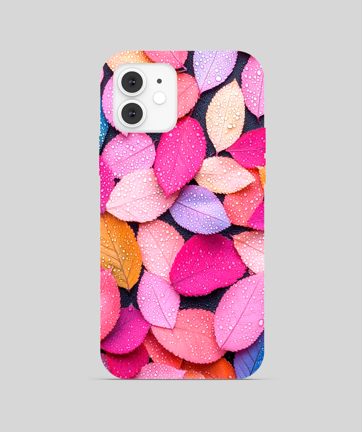 Multi Colours Water Drop Small Leaf Phone Cover