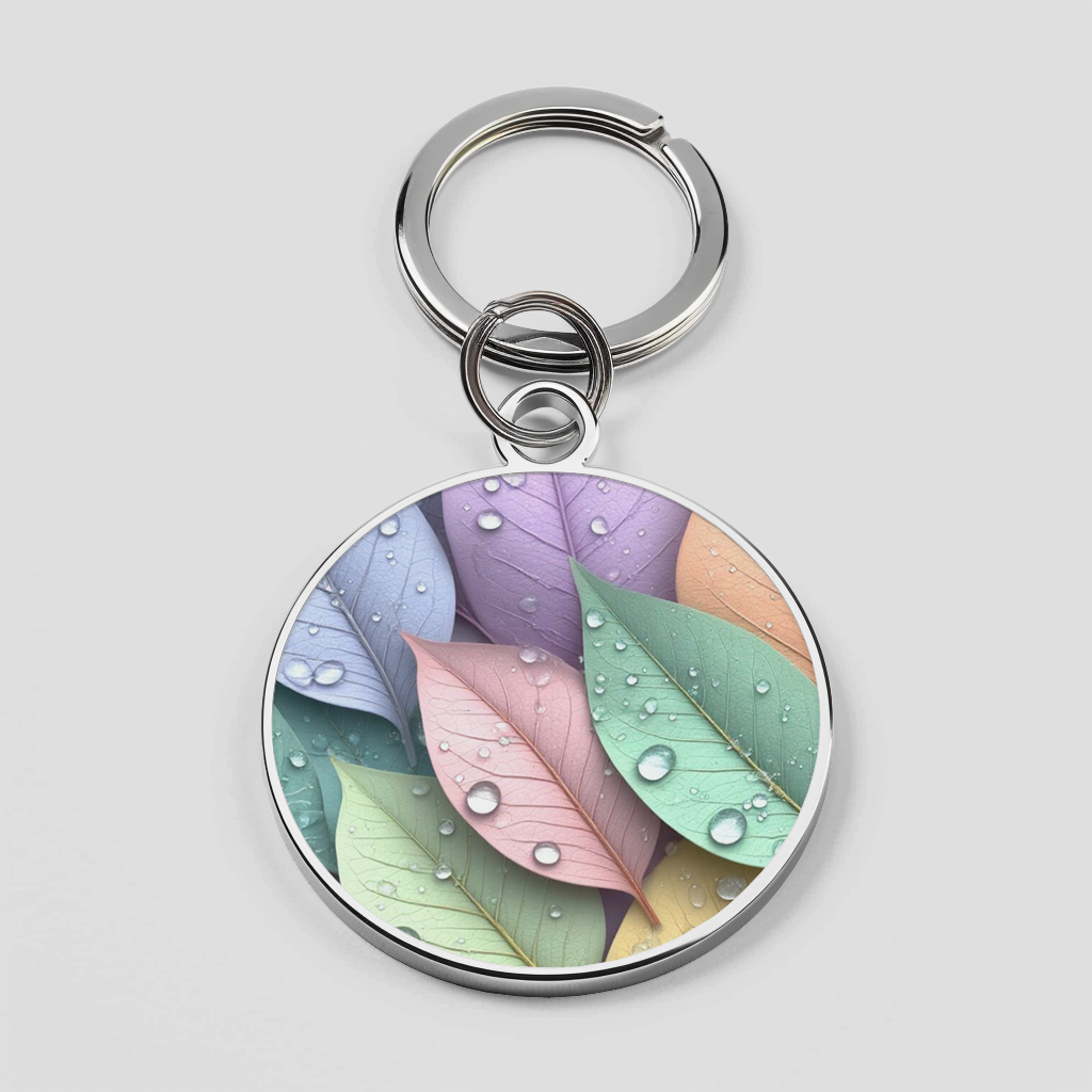 Multi Color Leaf Glossy Silicone Mobile Case