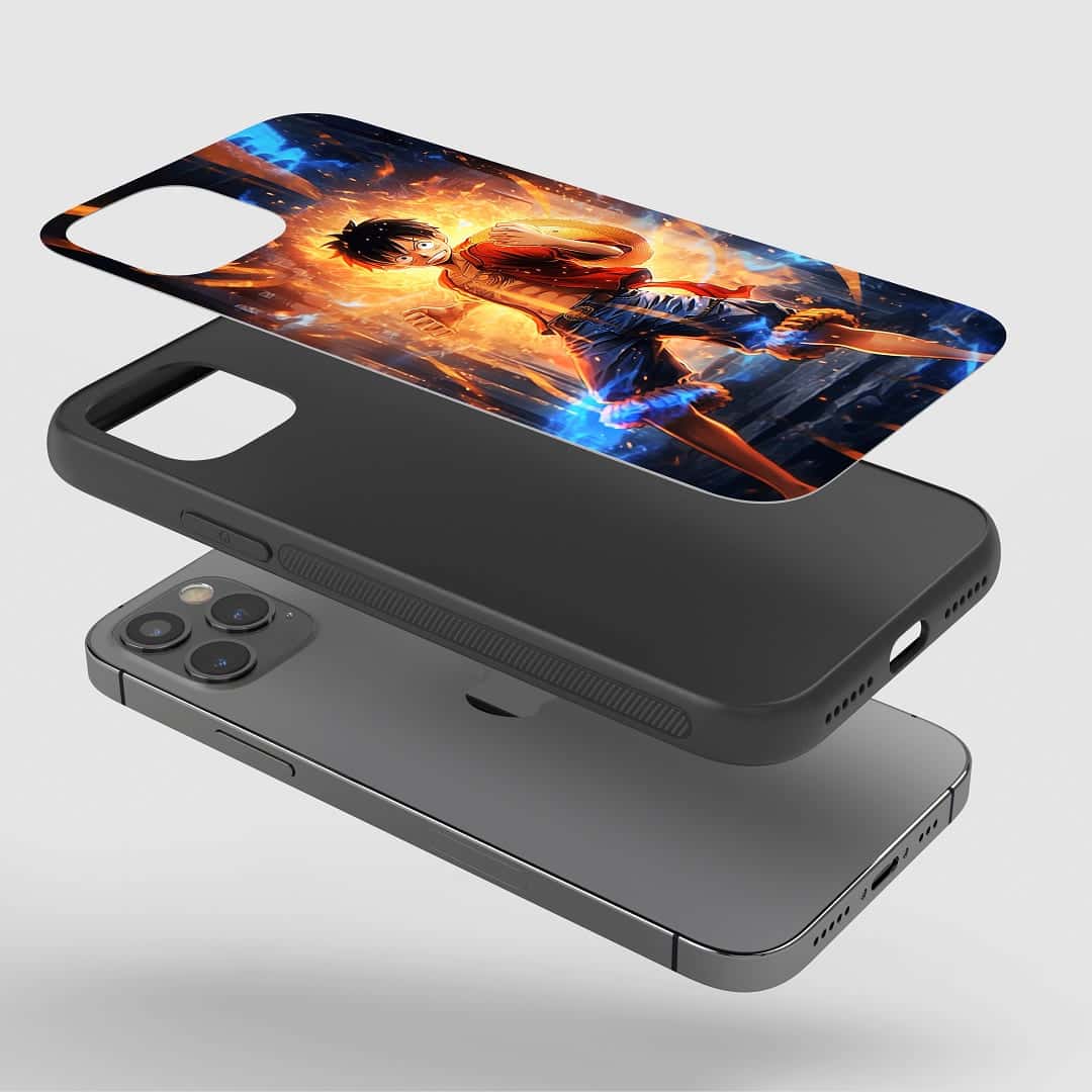 Luffy Aesthetic Silicone Armored Phone Case