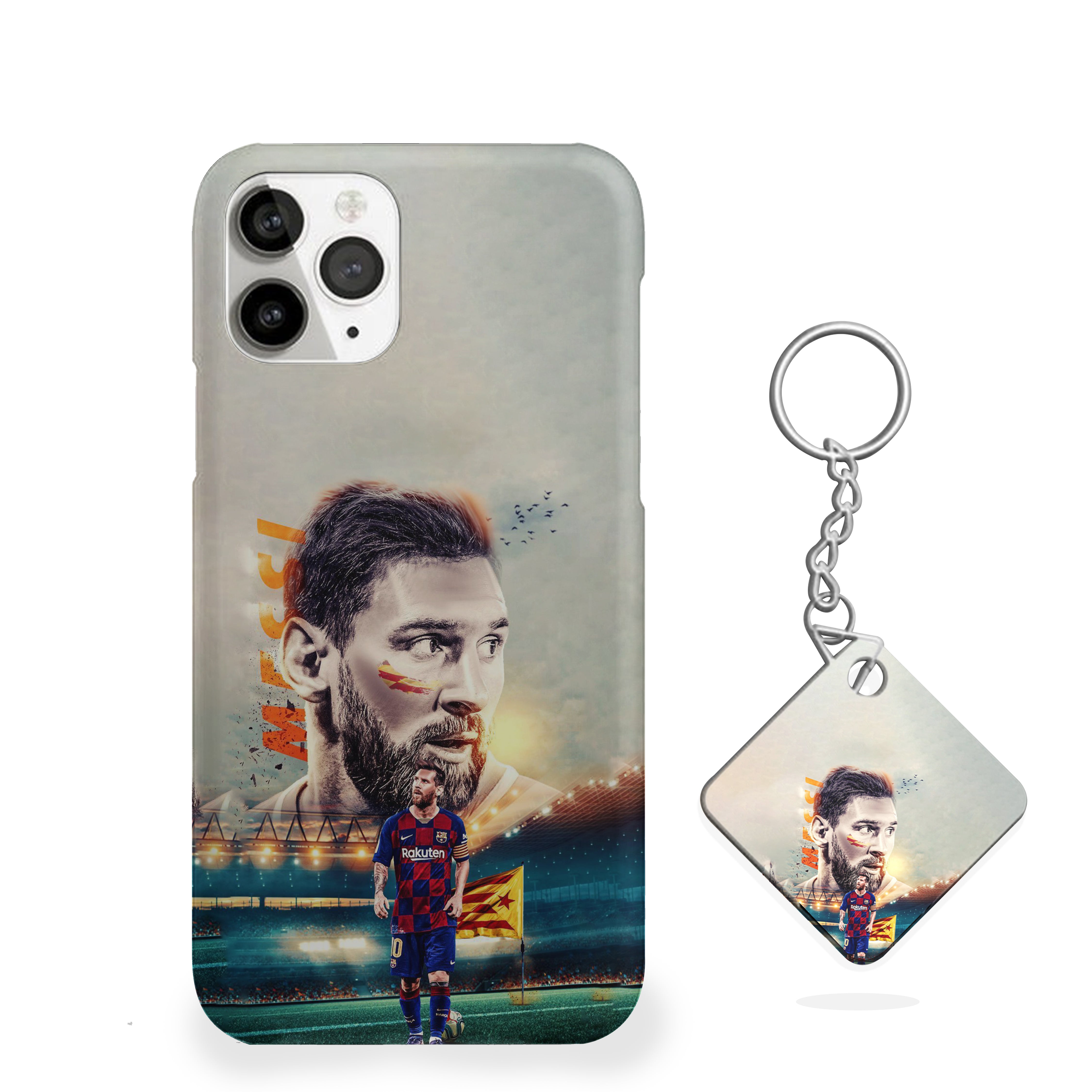 Messi: The Catalan Warrior Phone Case
