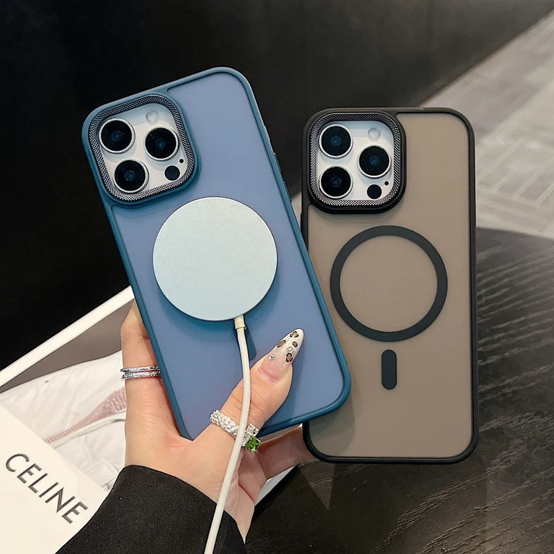 Premium Metal Smoke iPhone Phone Case