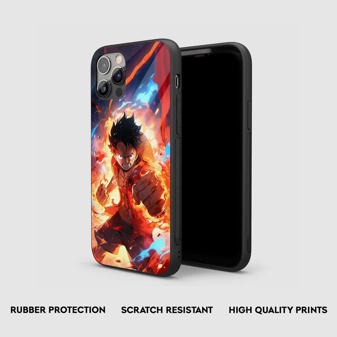 Monkey D Action Silicone Armored Phone Case