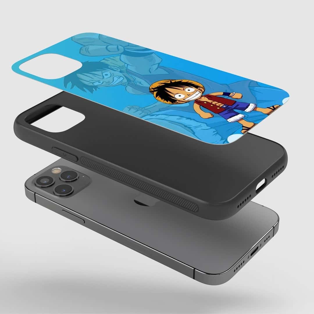 Monkey D Luffy Young Silicone Armored Phone Case