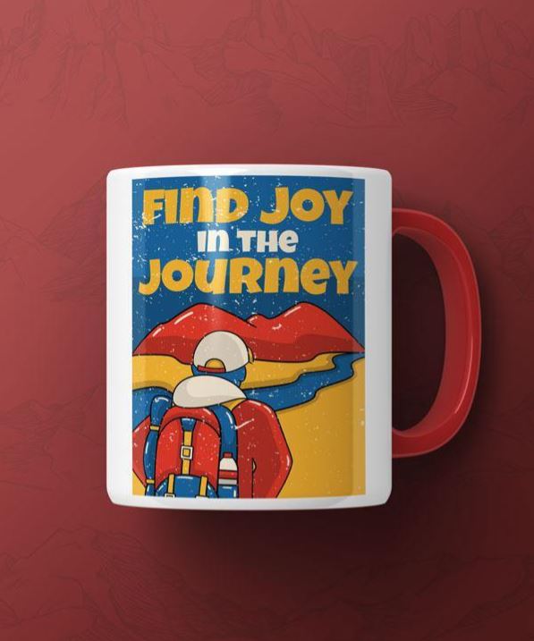 Find Joy in the Journey Printed Premium Mug